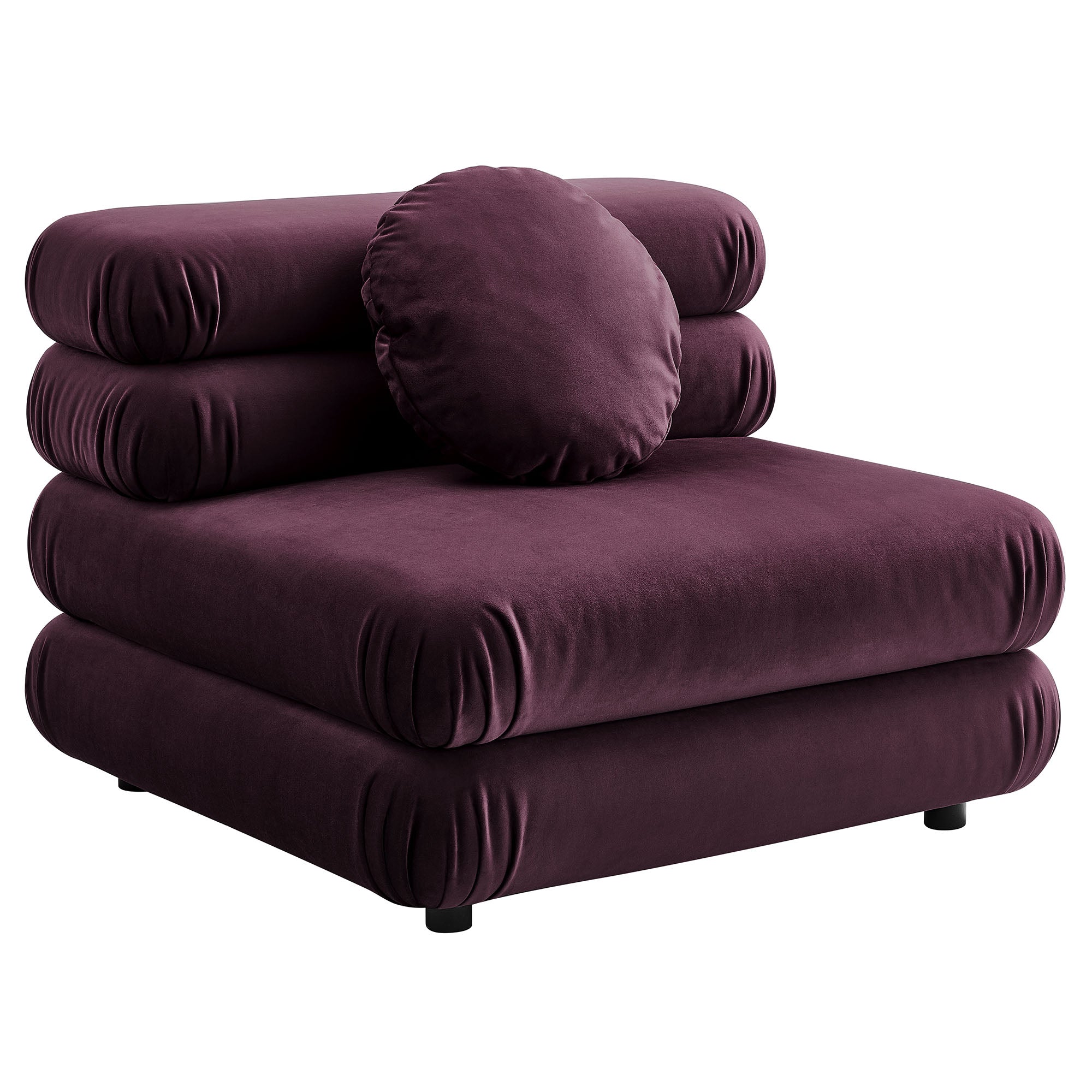 Jubilee 5-Piece Modular Performance Velvet Sectional Sofa
