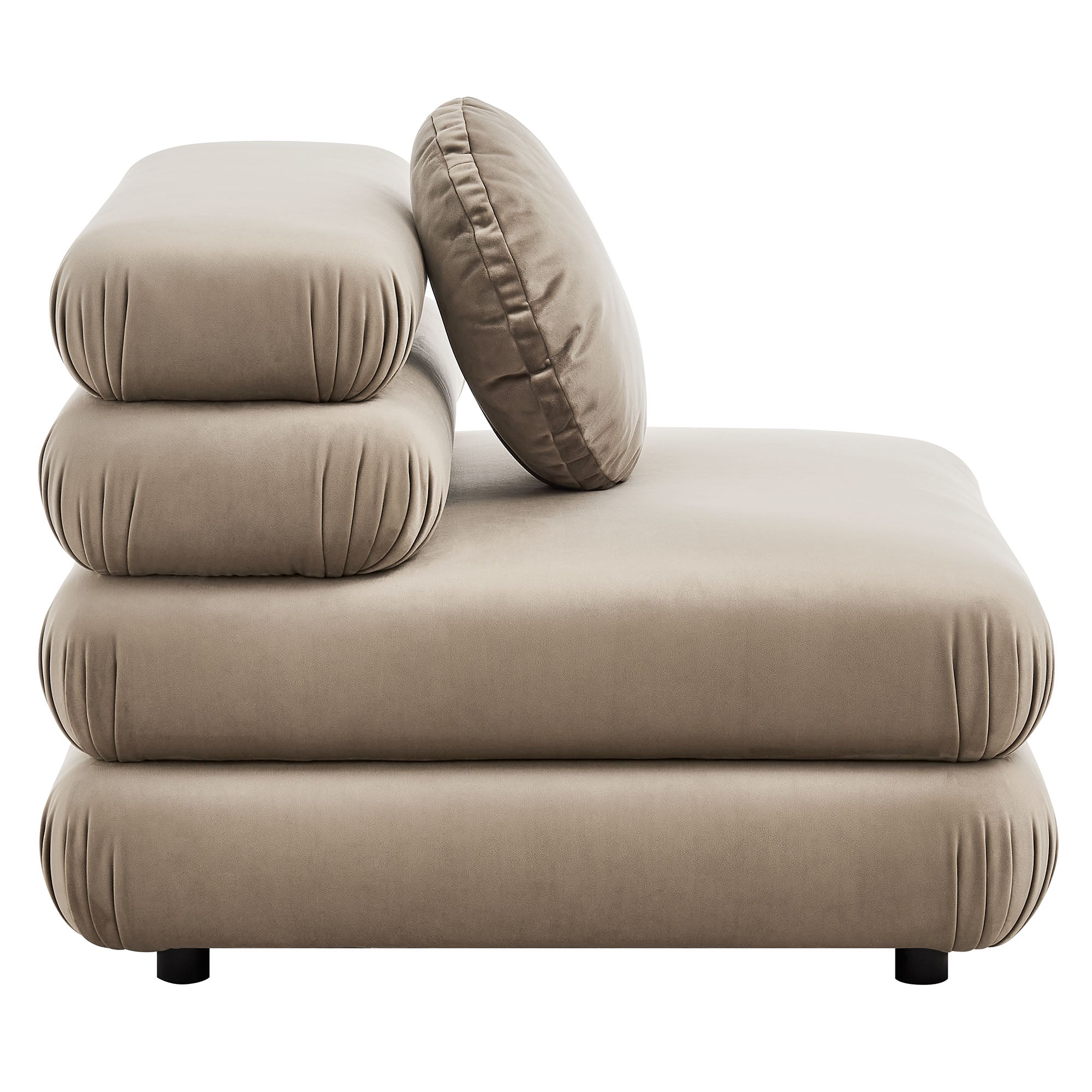 Jubilee 5-Piece Modular Performance Velvet Sectional Sofa