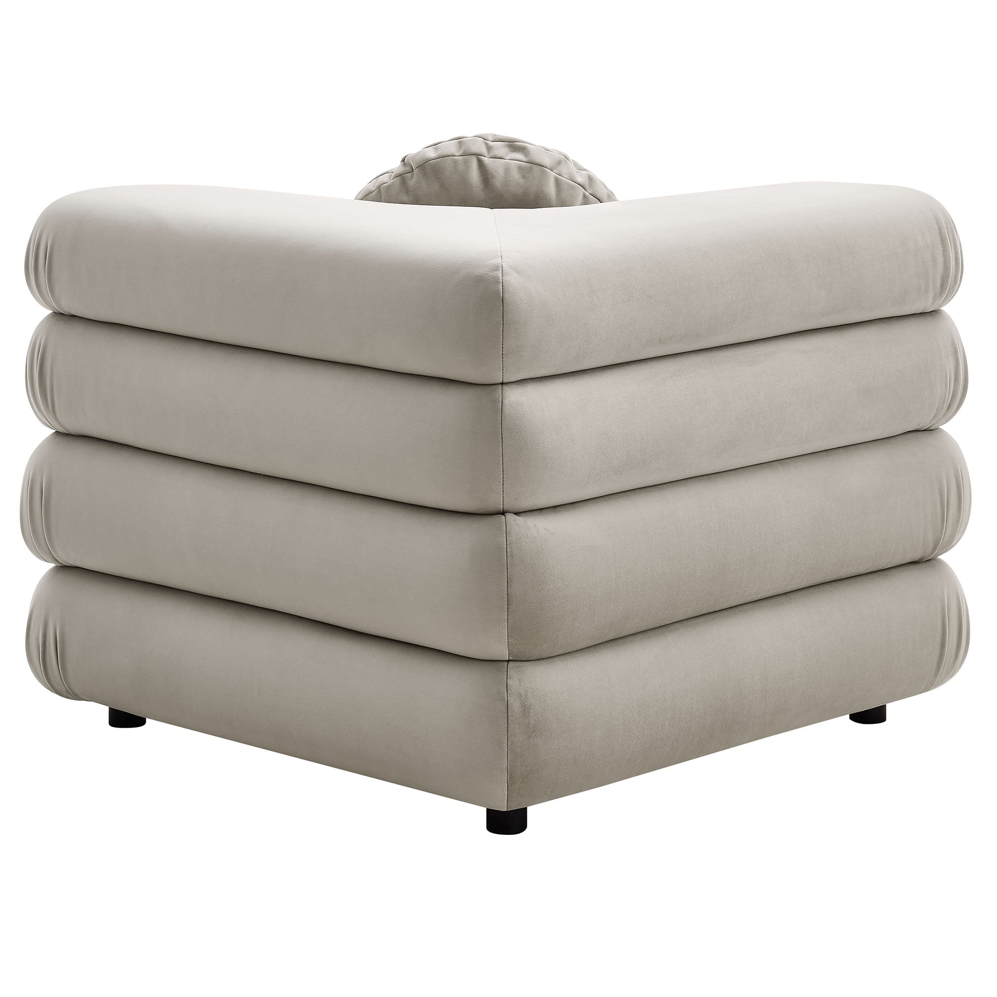 Jubilee 5-Piece Modular Performance Velvet Sectional Sofa