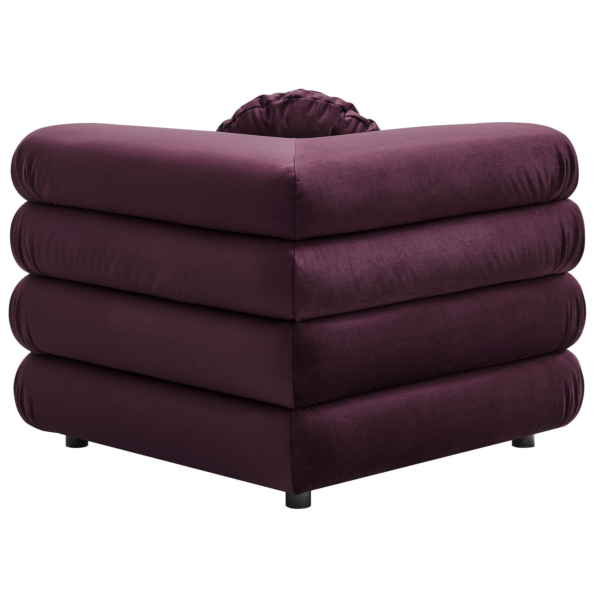 Jubilee 4-Piece Modular Performance Velvet Sectional Sofa