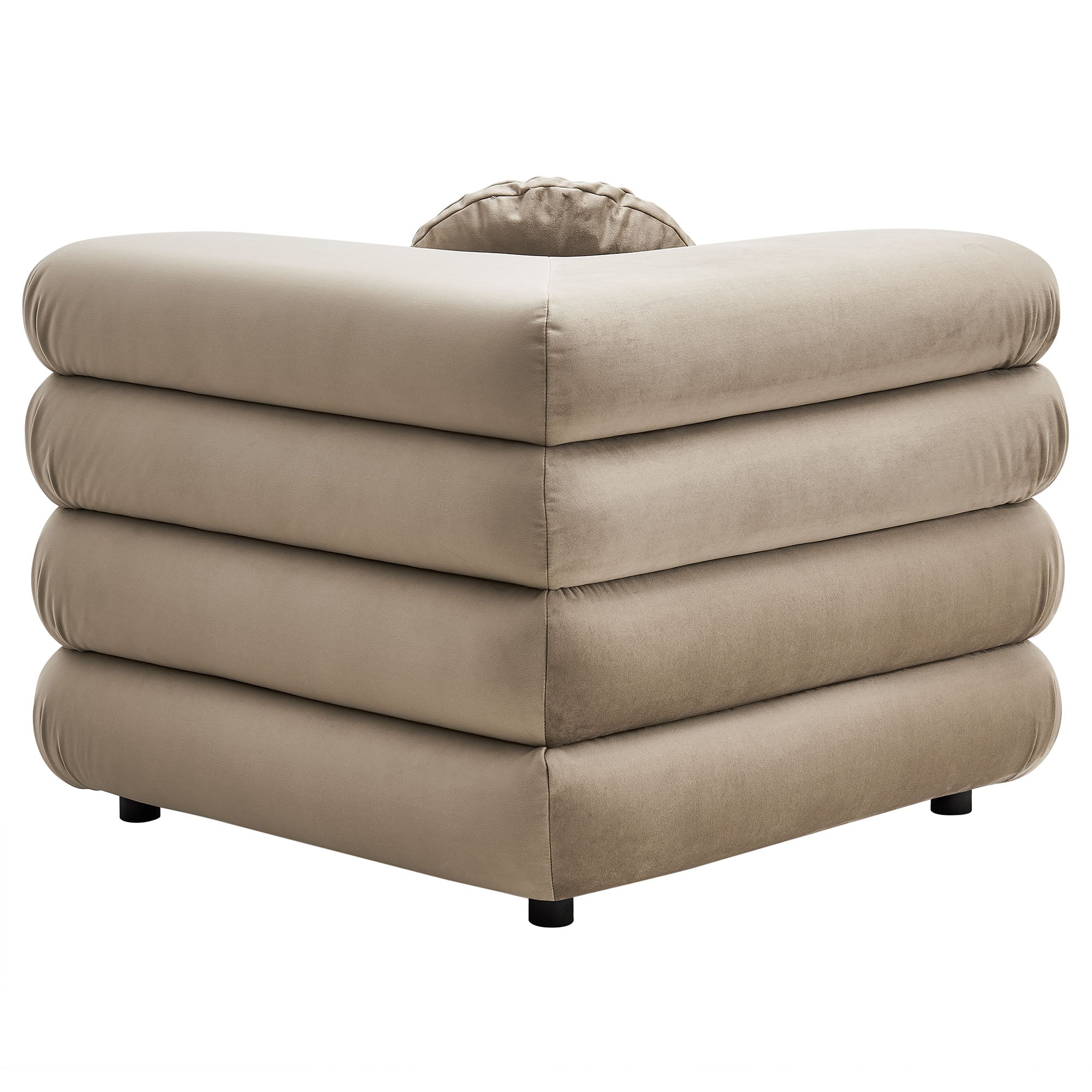Jubilee 5-Piece Modular Performance Velvet Sectional Sofa