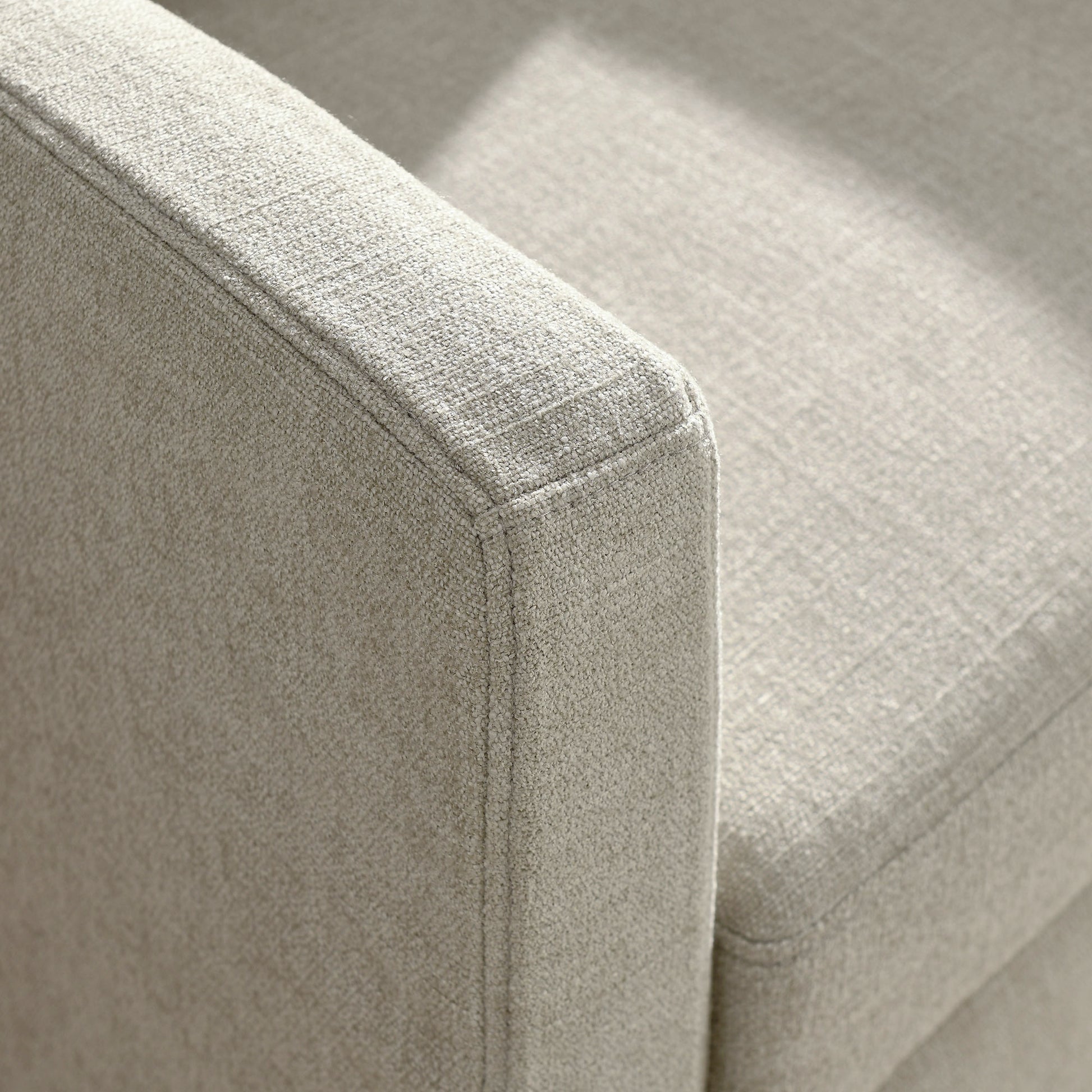 Serene Fabric Slipcovered Swivel Armchair
