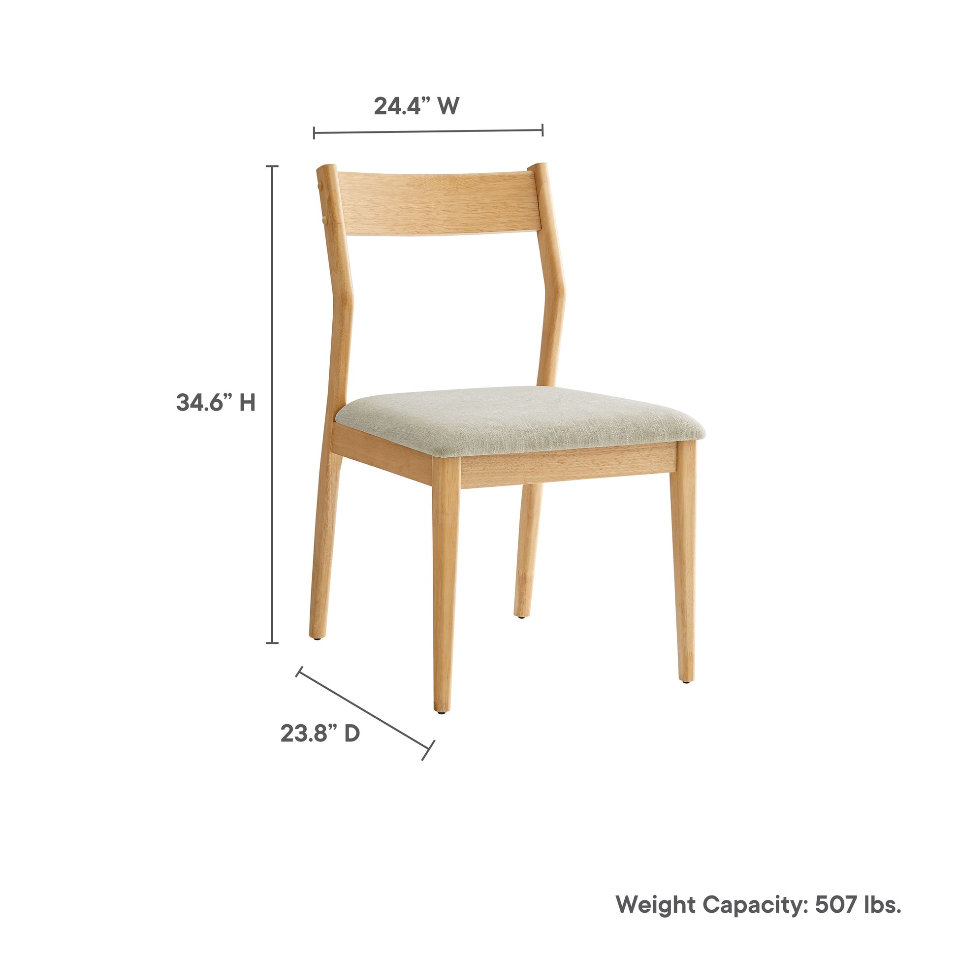 Solara 7-Piece Wood Dining Set