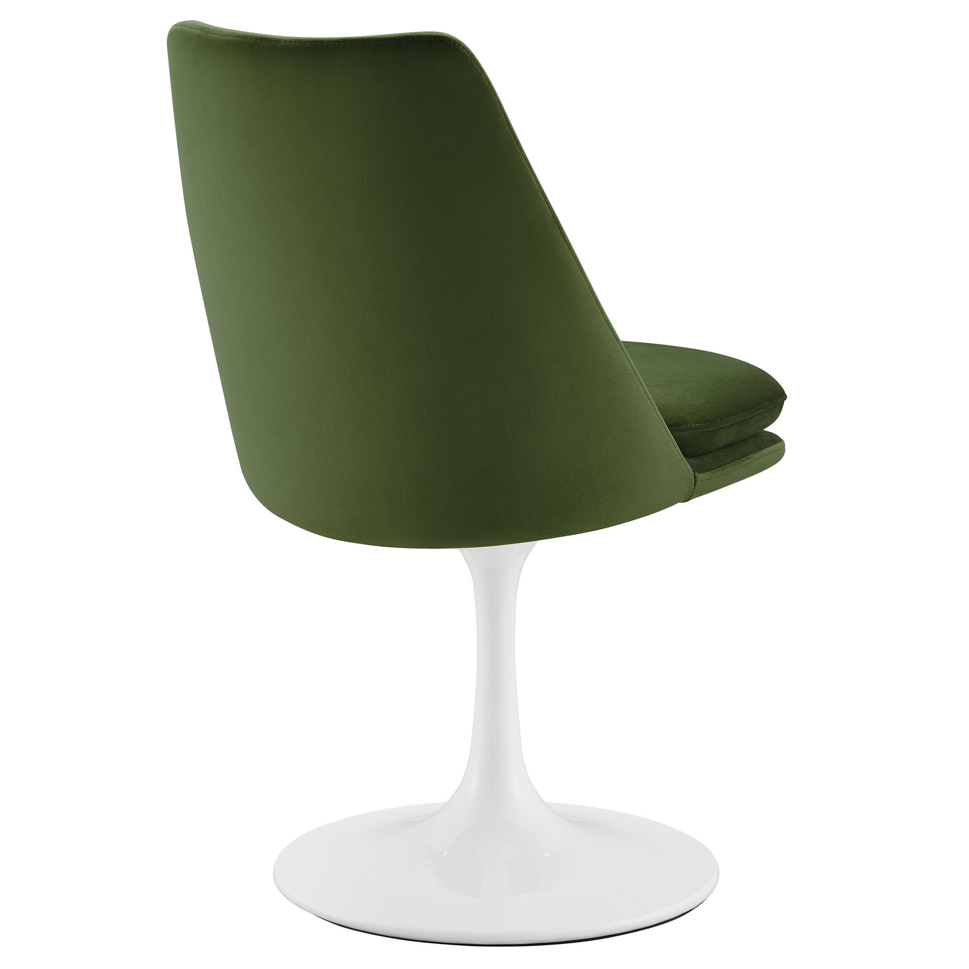 Lippa Swivel Dining Performance Velvet Side Chair
