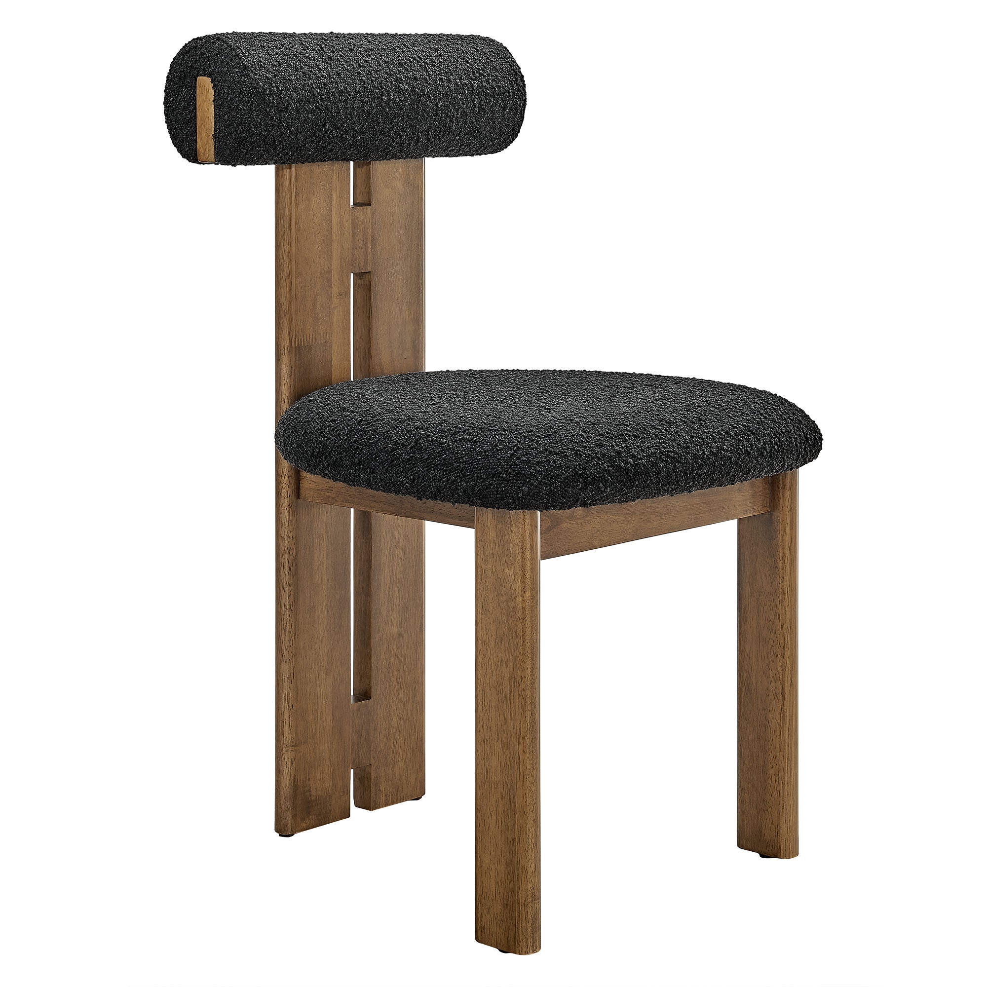 Torian Boucle Fabric Dining Chair Set of 2