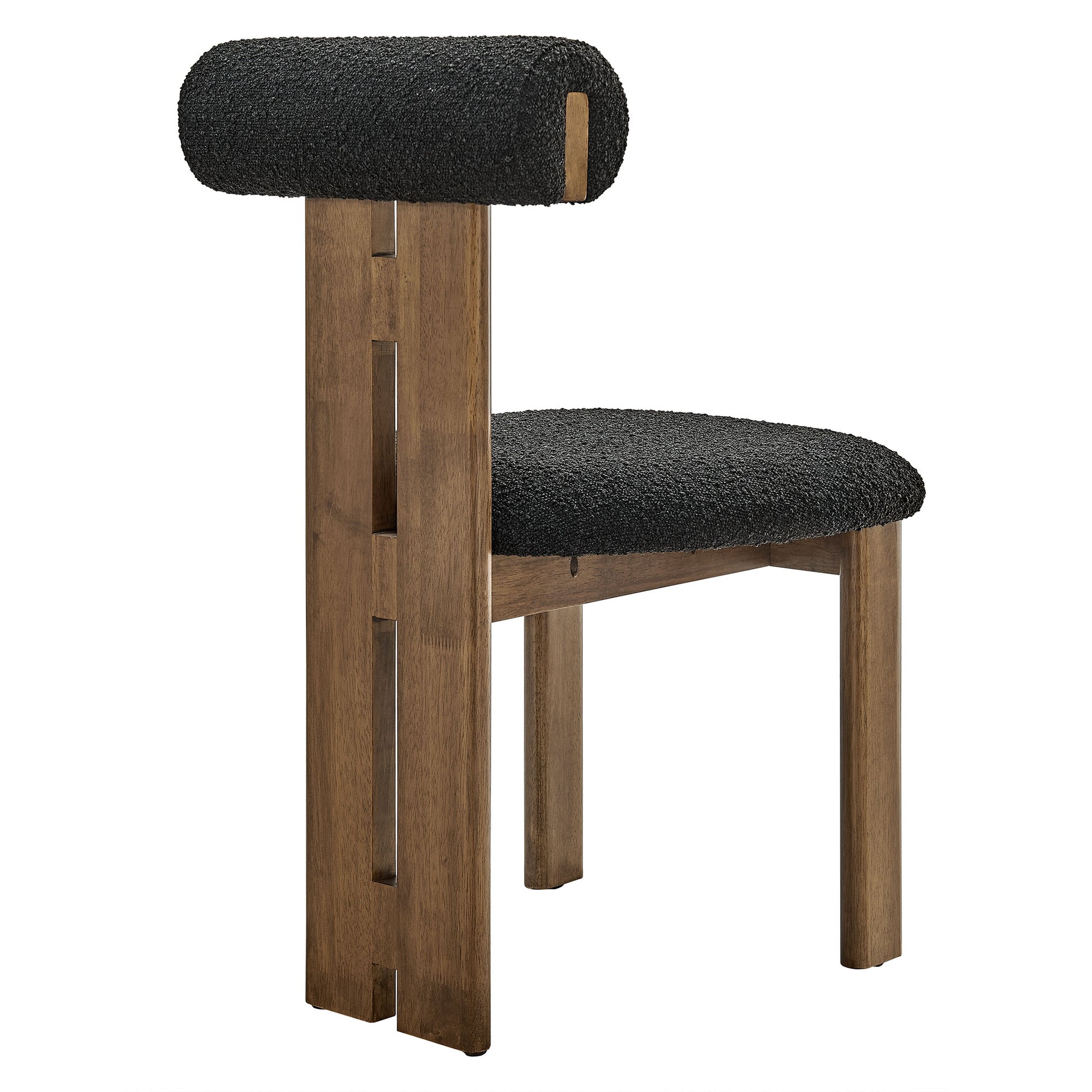 Torian Boucle Fabric Dining Chair Set of 2