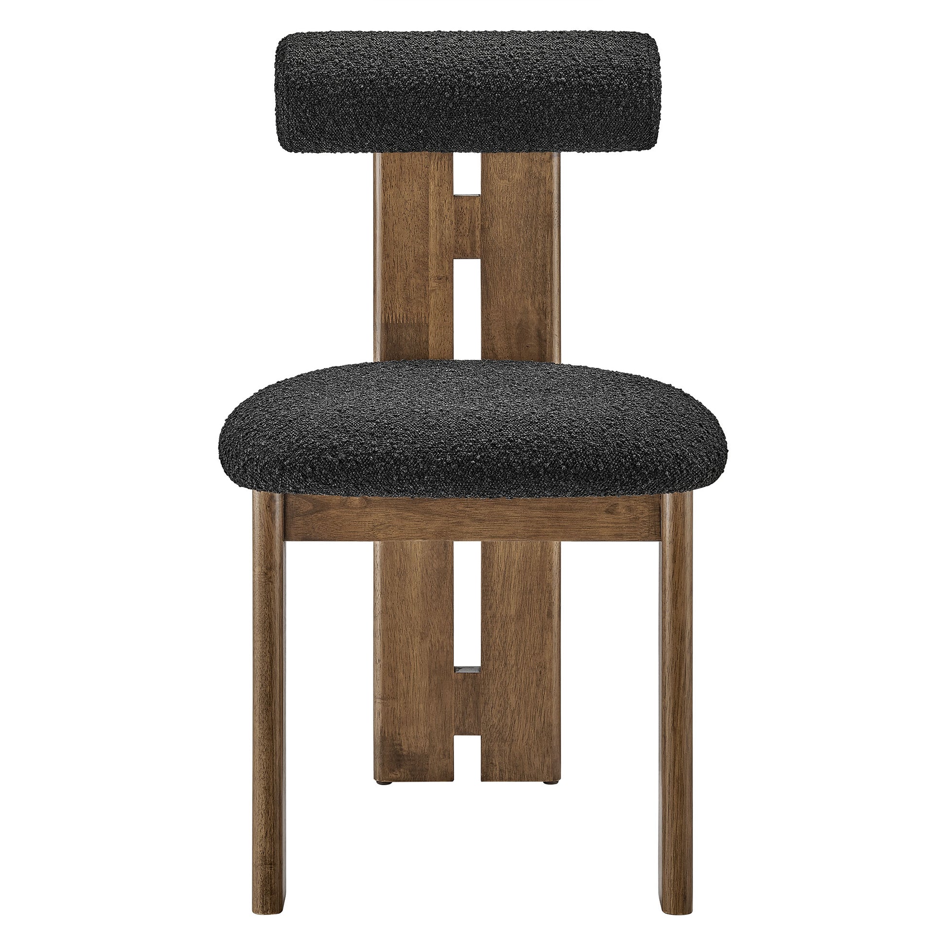 Torian Boucle Fabric Dining Chair Set of 2