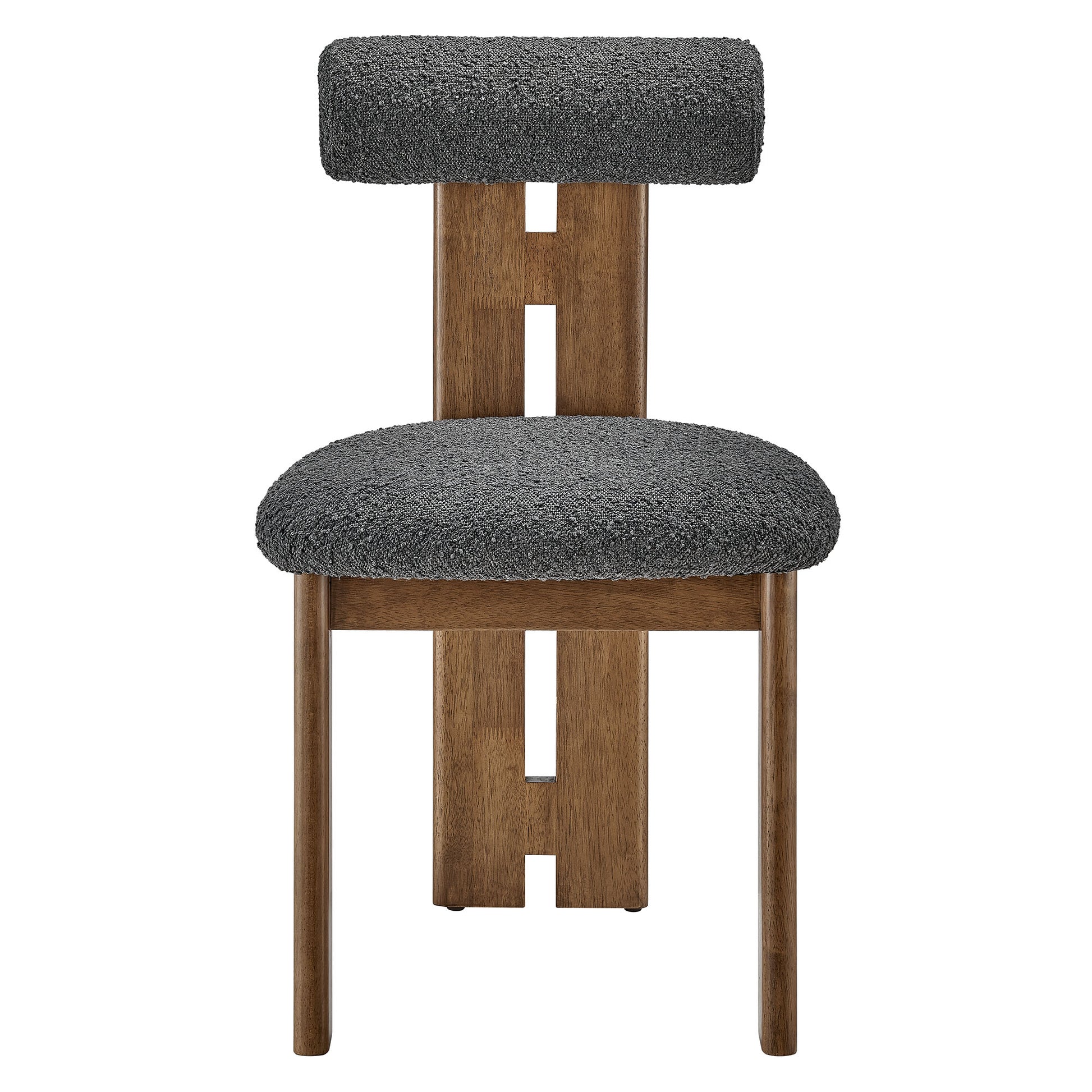 Torian Boucle Fabric Dining Chair Set of 2
