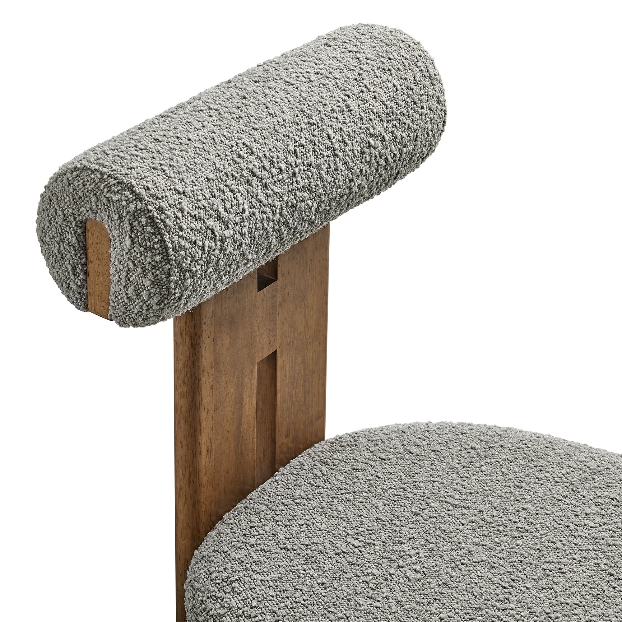 Torian Boucle Fabric Dining Chair Set of 2