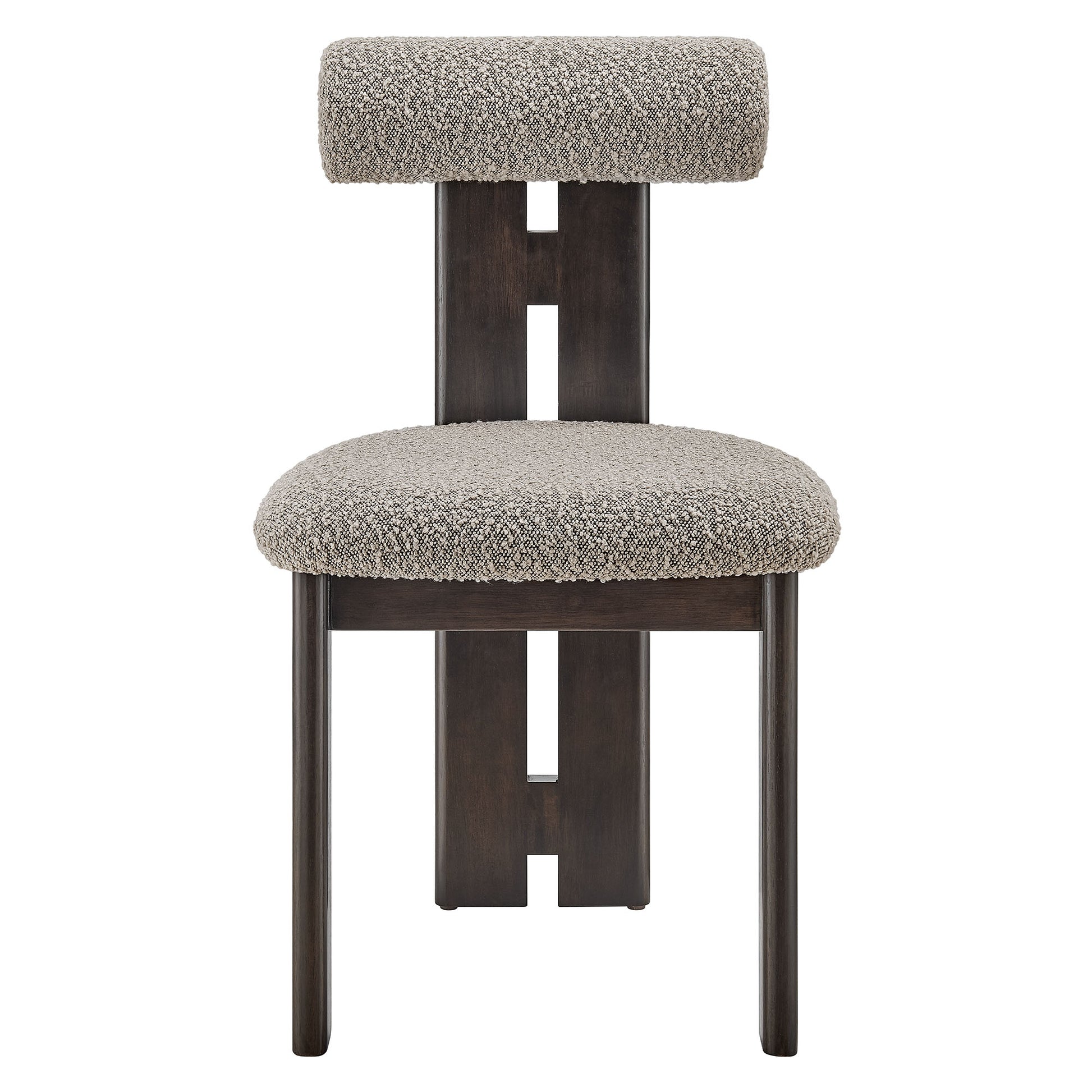 Torian Boucle Fabric Dining Chair Set of 2