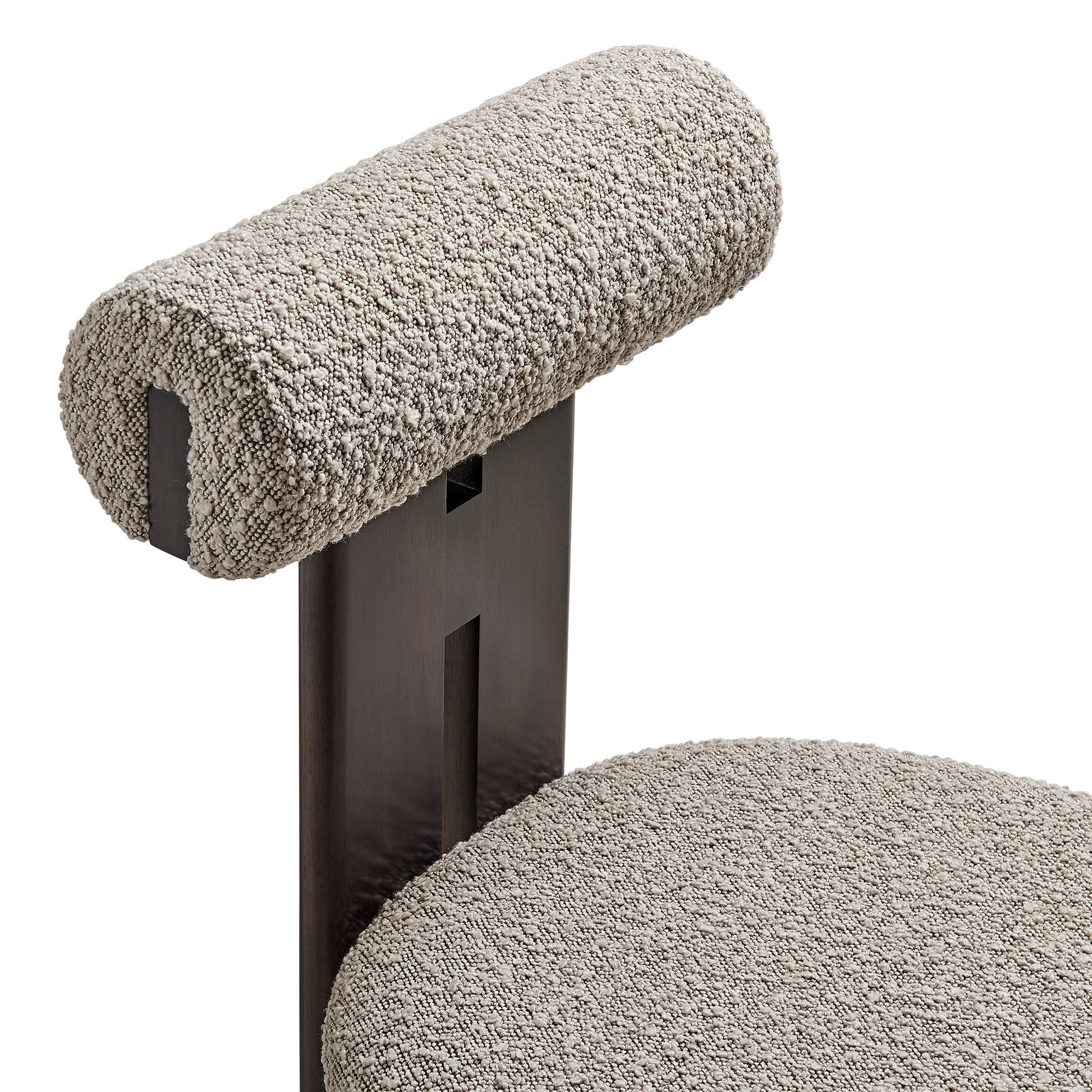 Torian Boucle Fabric Dining Chair Set of 2