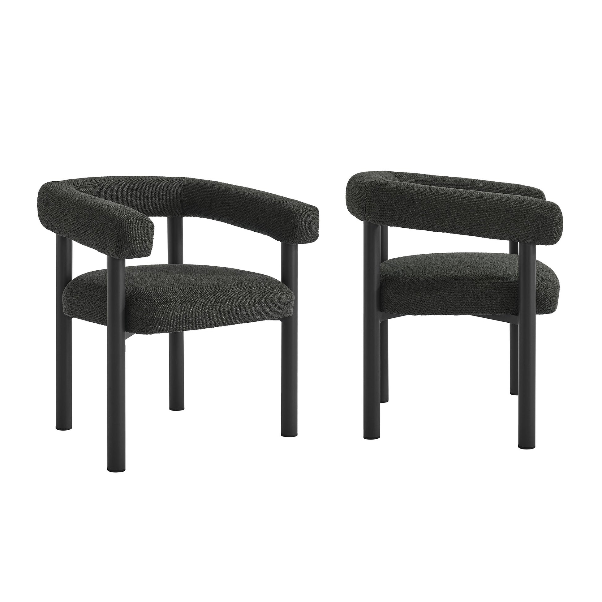Nautica 5-Piece Round Outdoor Patio Aluminum Dining Table and Chairs Set