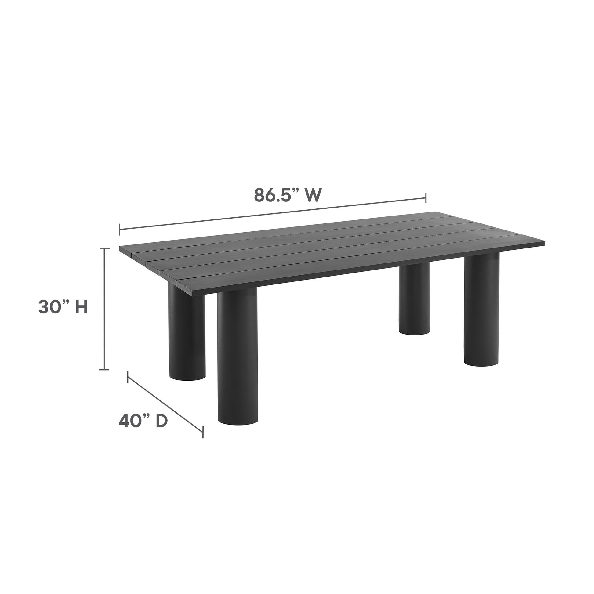 Nautica 7-Piece Rectangular Outdoor Patio Aluminum Dining Table and Chairs Set - Ivory Taupe