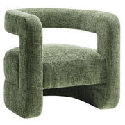 Jaylin Upholstered Chenille Accent Chair - Basil