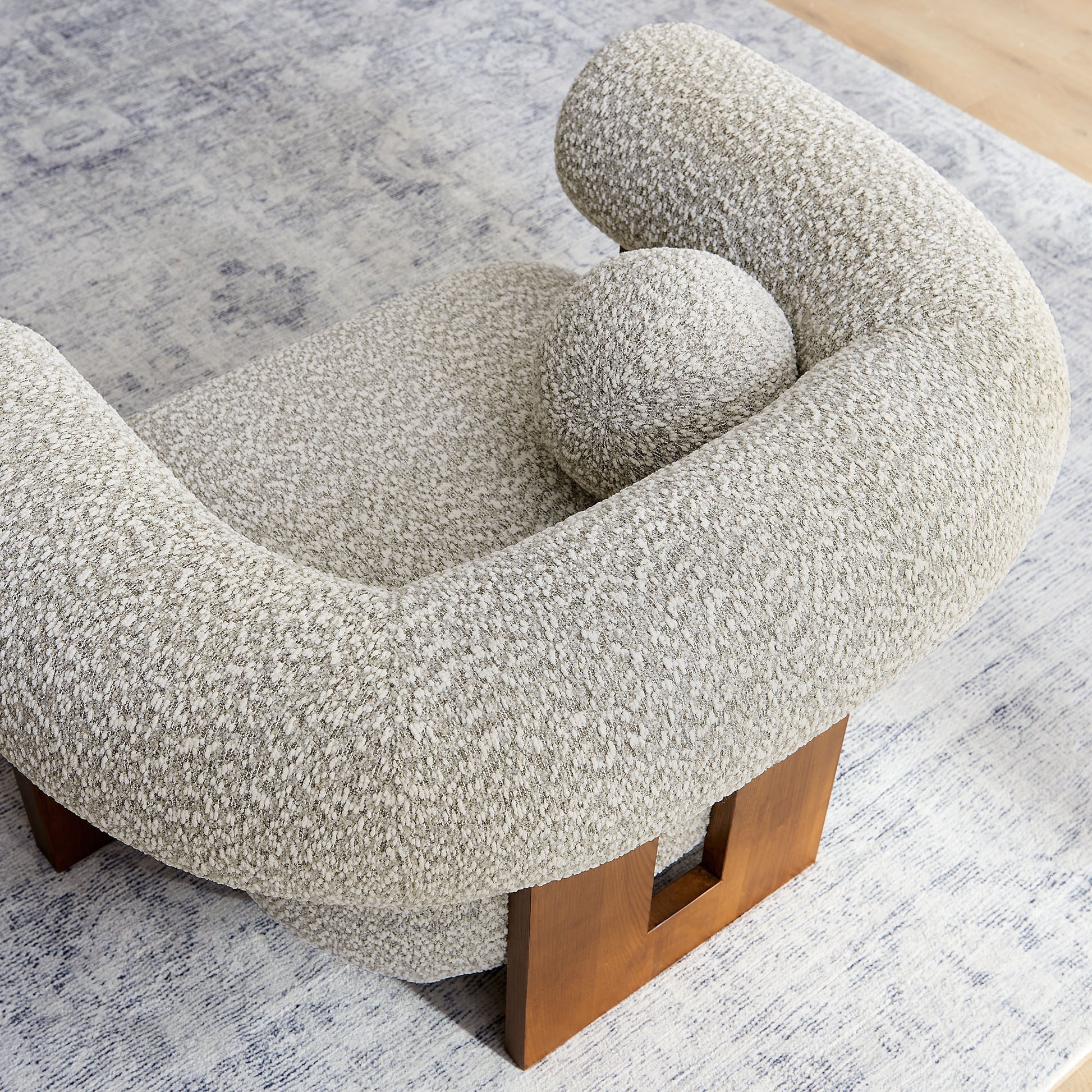 Jace Boucle Accent Chair