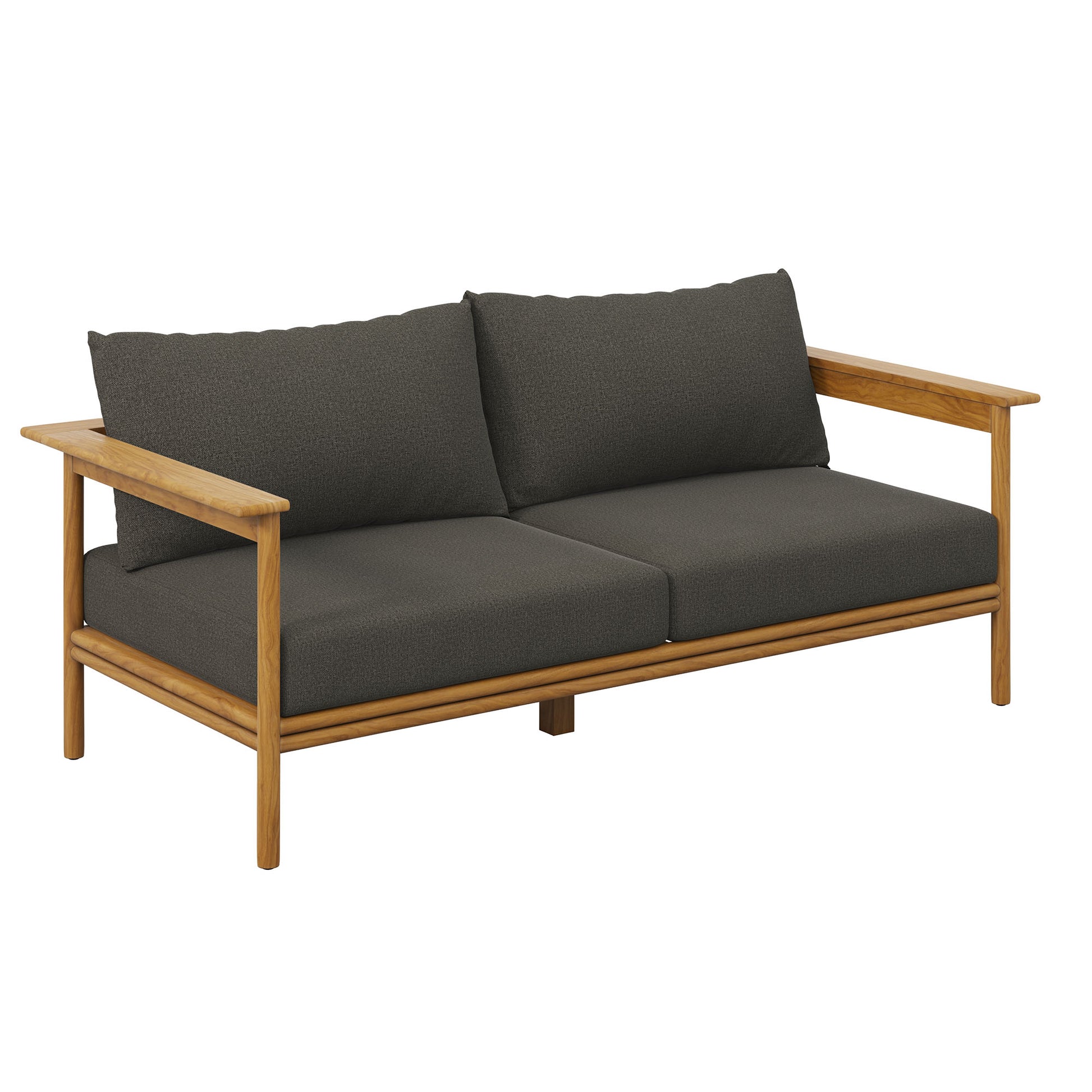 Wren 4-Piece Outdoor Patio Teak Wood Furniture Set