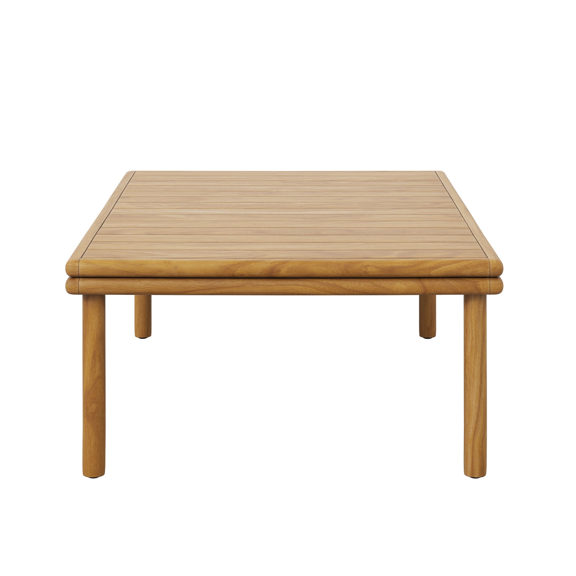 Wren Outdoor Patio Teak Wood Coffee Table