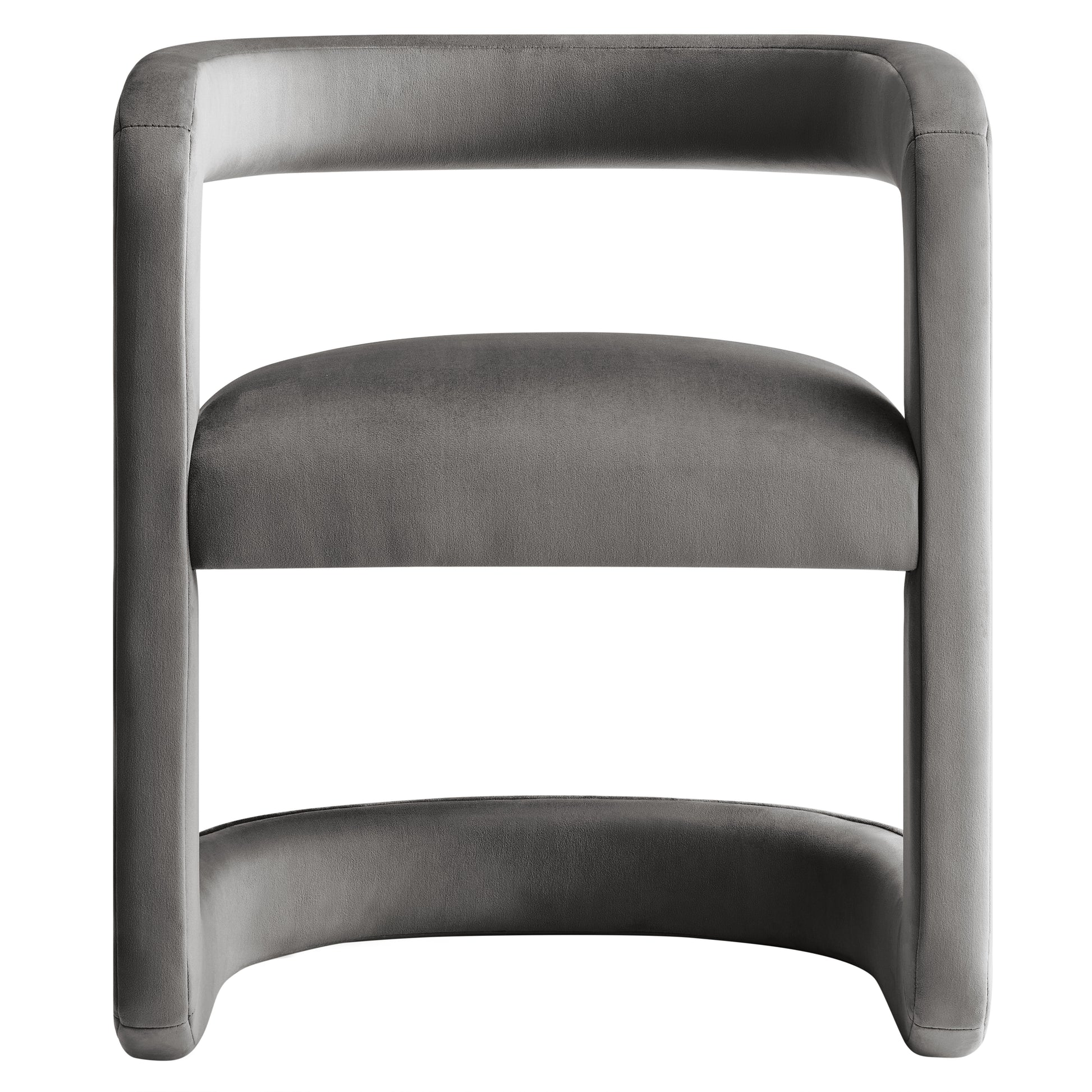 Winslow  Barrel Performance Velvet Dining Chair