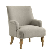 Ellington Fabric Upholstered Accent Armchair - Linen