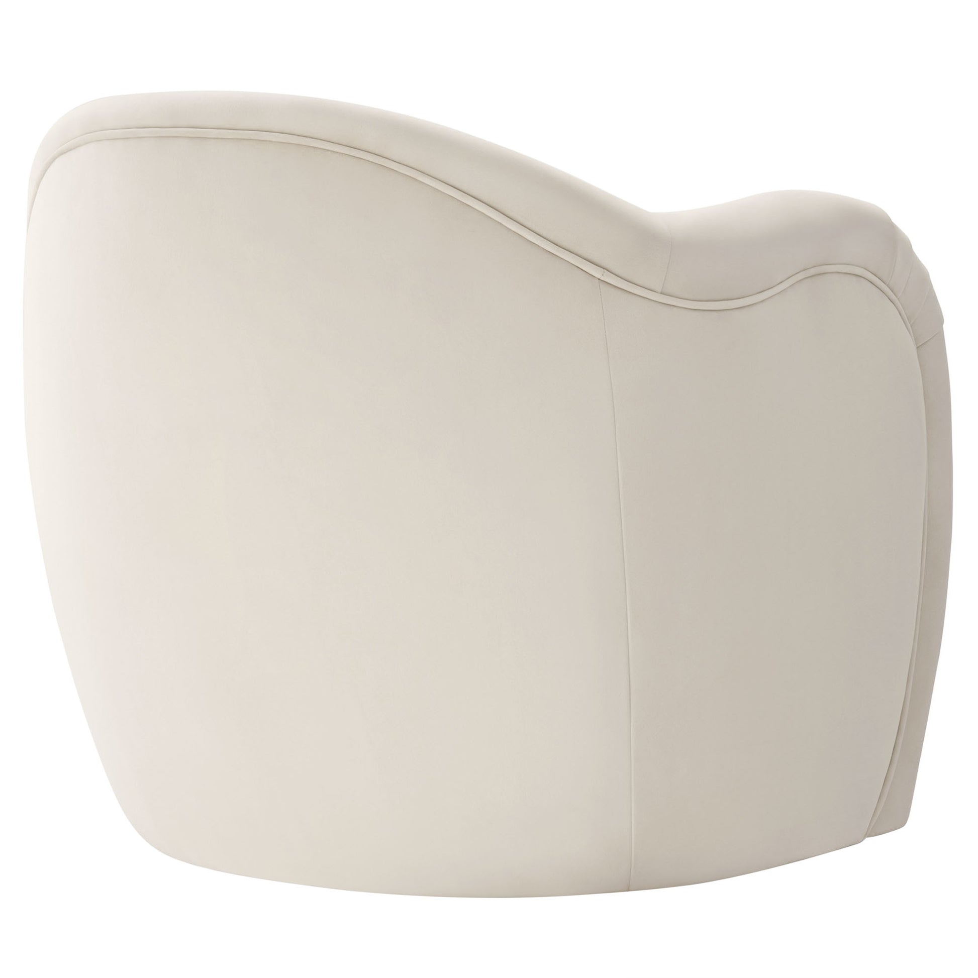 Compose Performance Velvet Accent Chair - Storm Gray