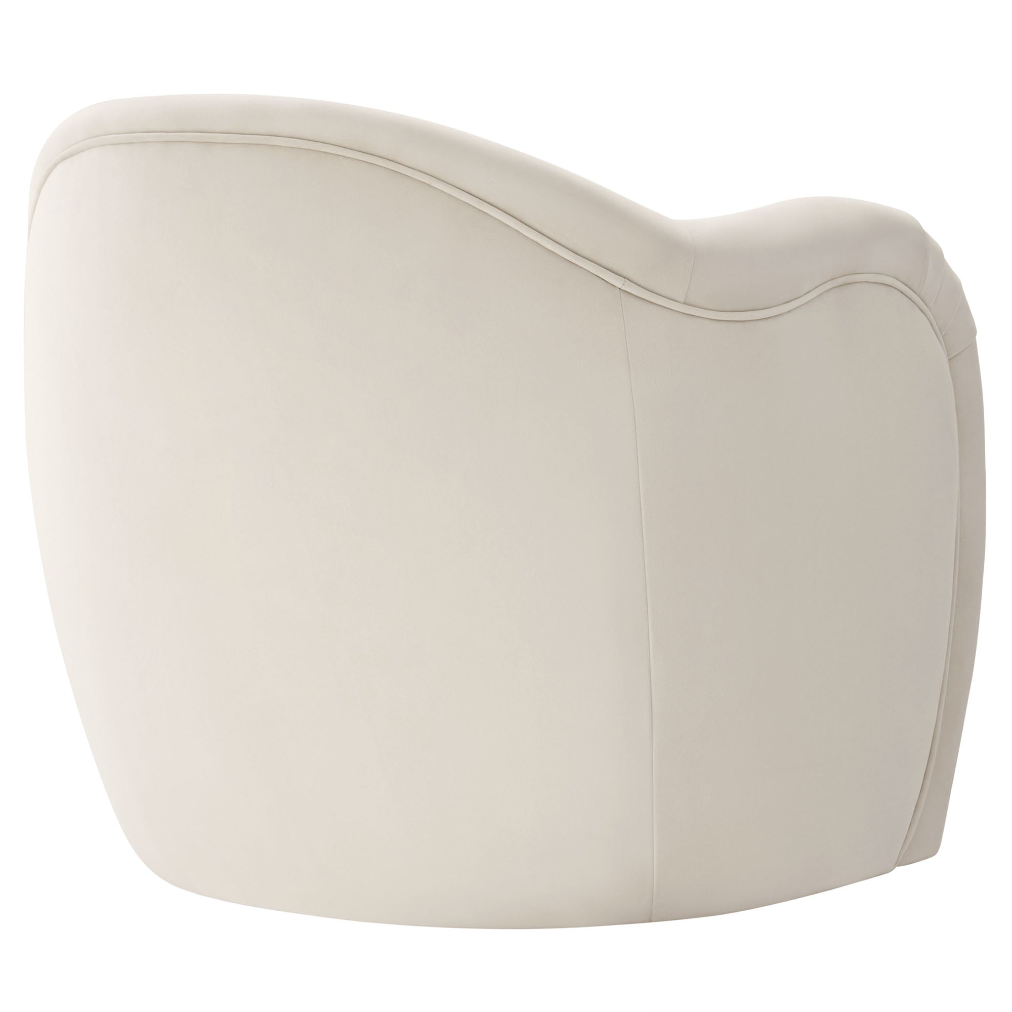 Compose Performance Velvet Accent Chair - Storm Gray
