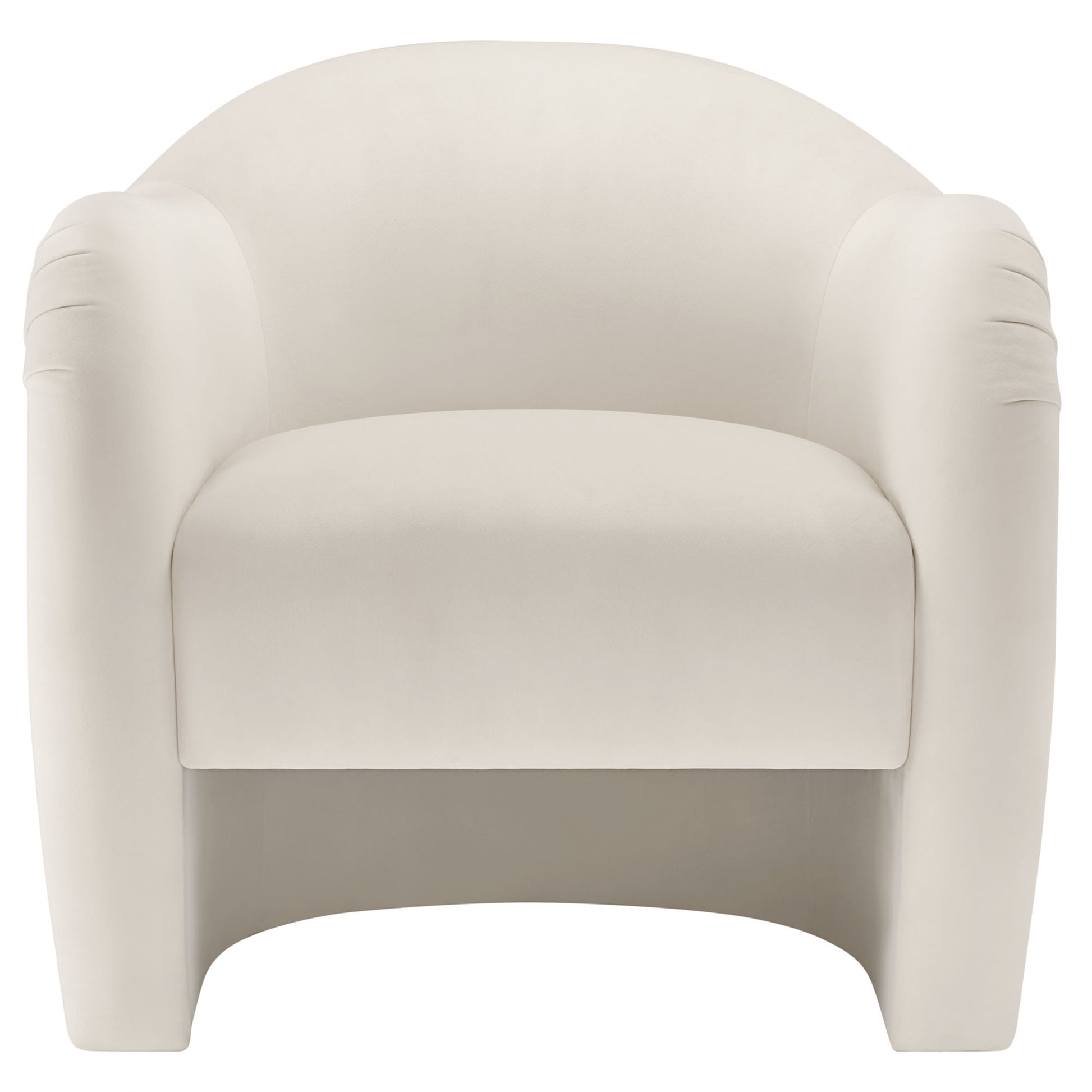 Compose Performance Velvet Accent Chair - Taupe