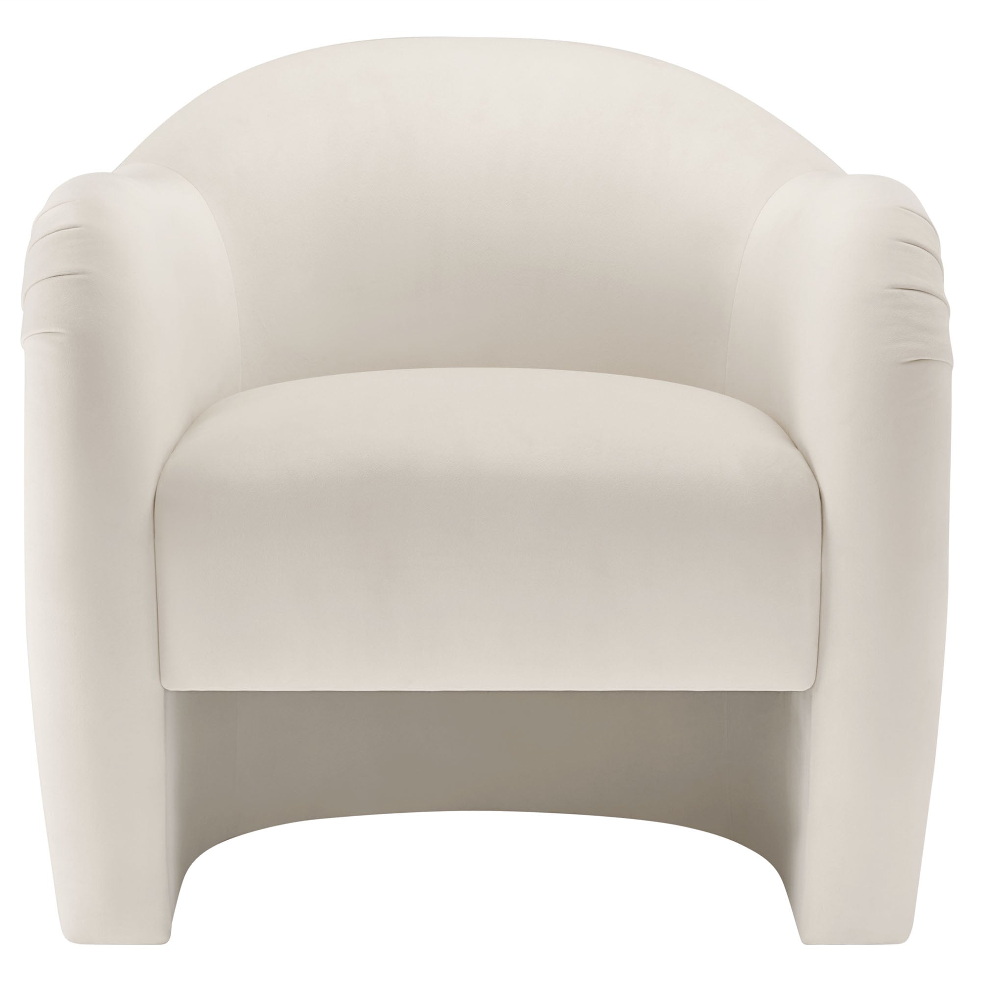 Compose Performance Velvet Accent Chair - Taupe