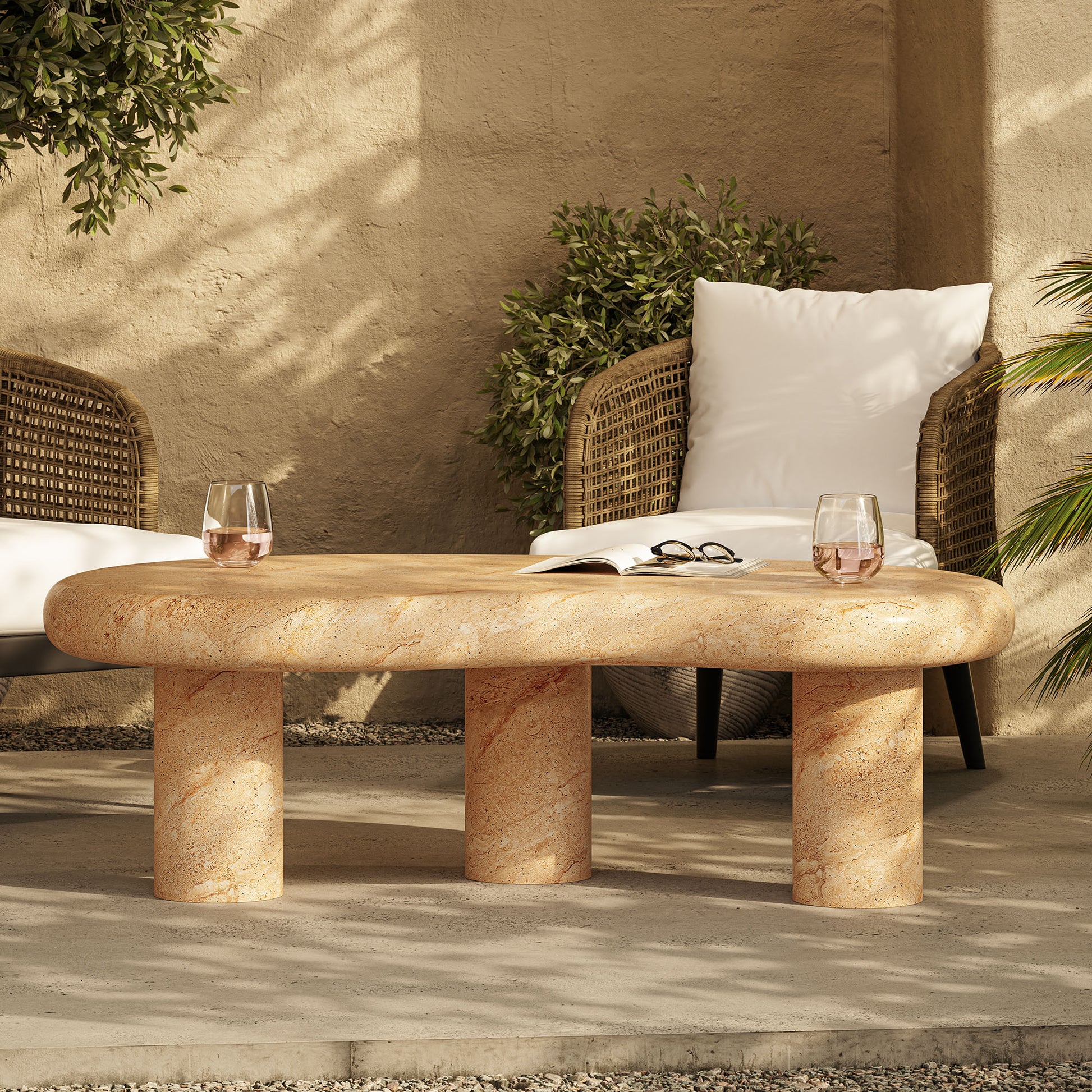 Elowen Indoor - Outdoor Coffee Table