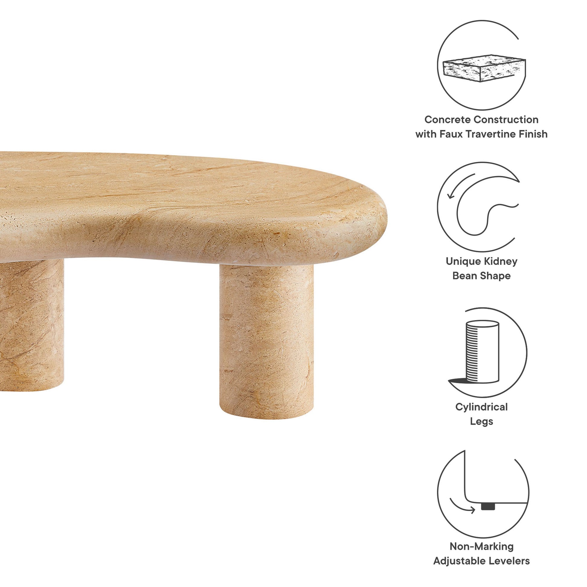 Elowen Indoor - Outdoor Coffee Table