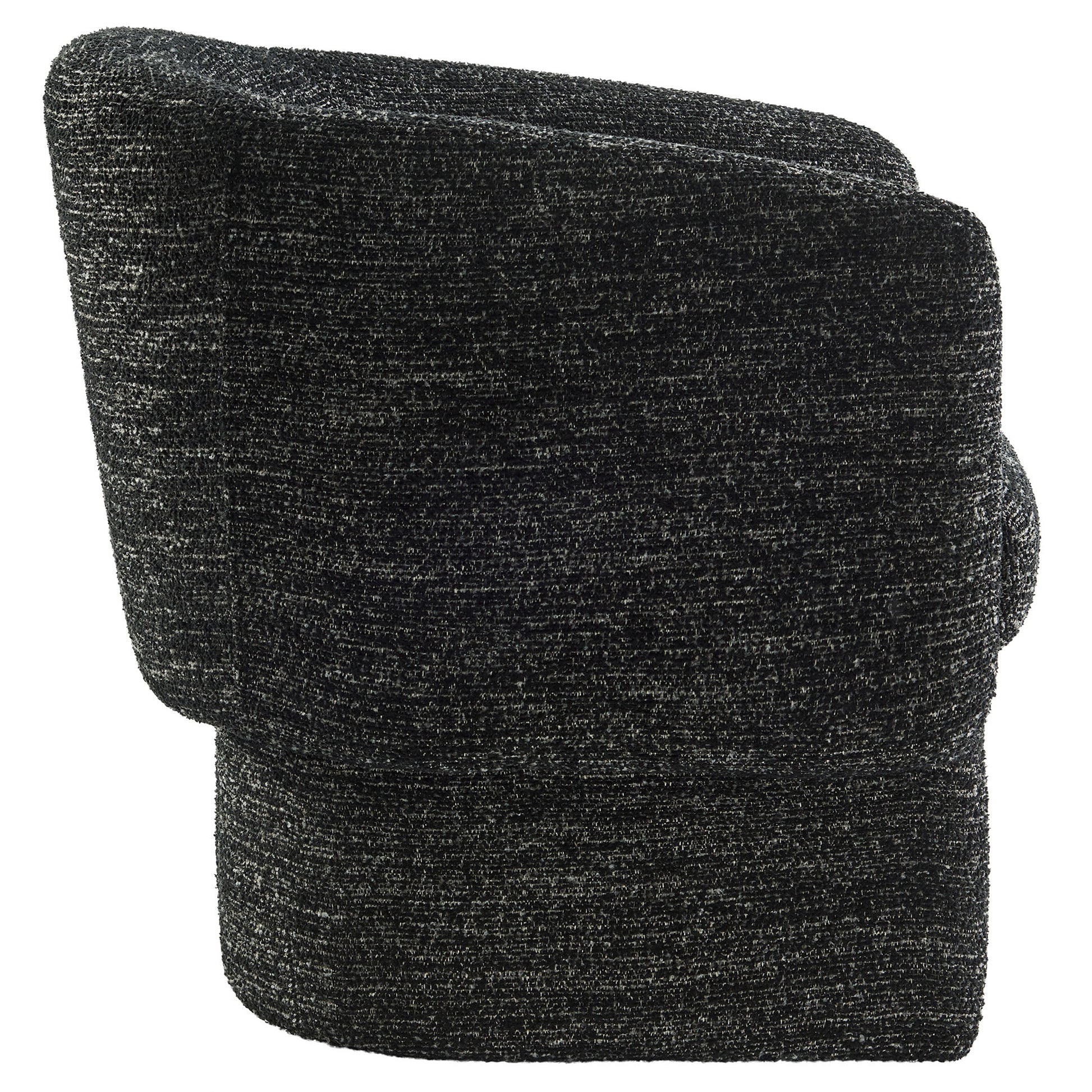 Muse Boucle Fabric Barrel Accent Chair