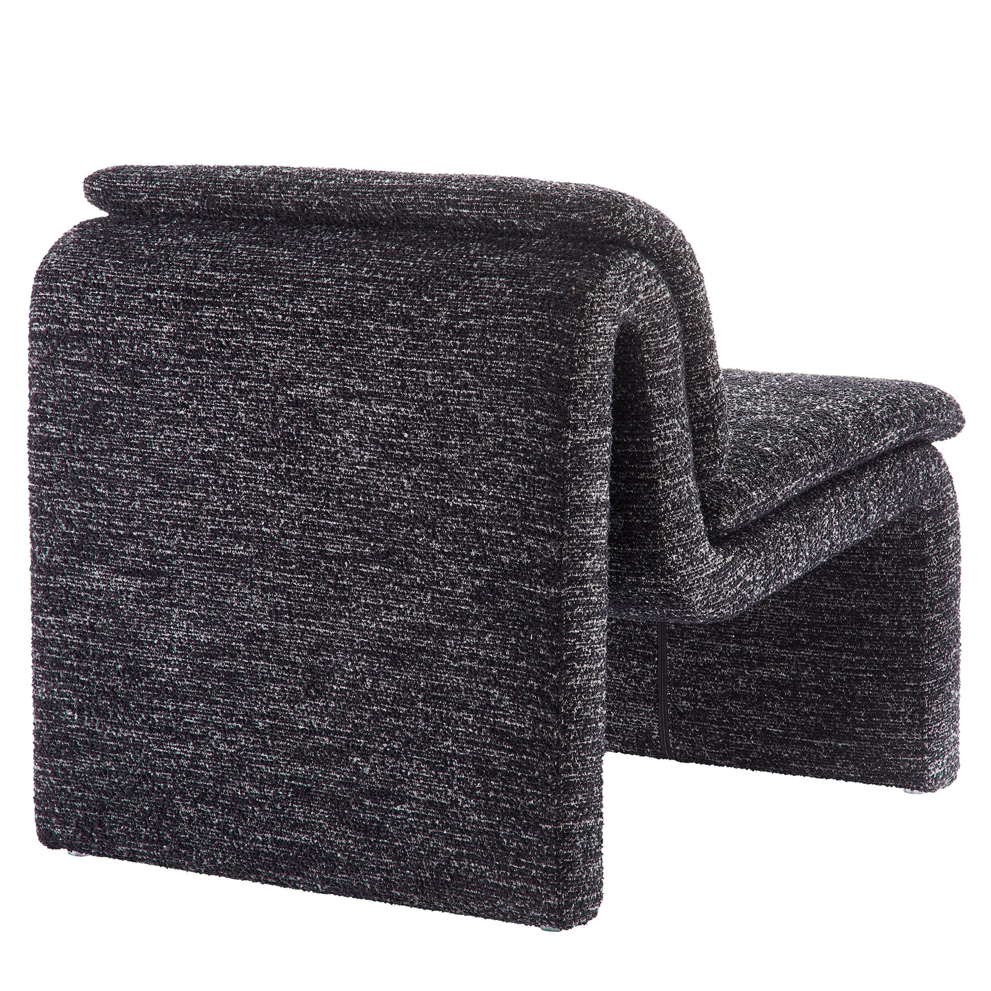 Lume Boucle Upholstered Armless Accent Chair
