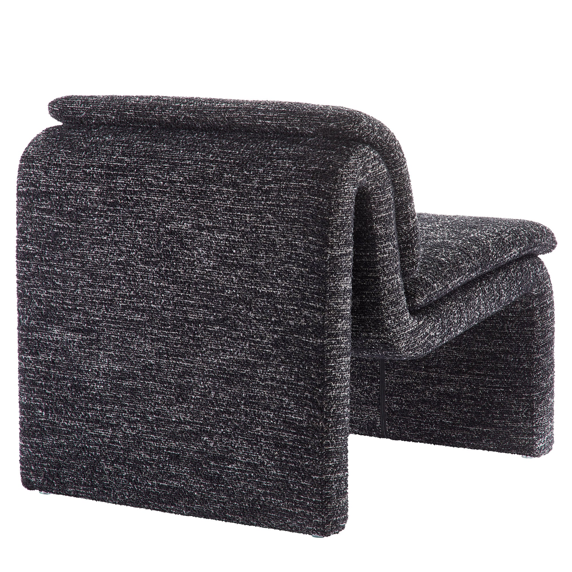 Lume Boucle Upholstered Armless Accent Chair