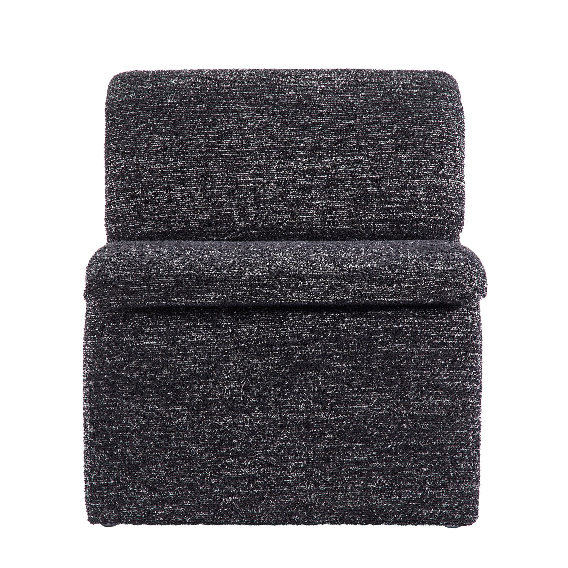Lume Boucle Upholstered Armless Accent Chair