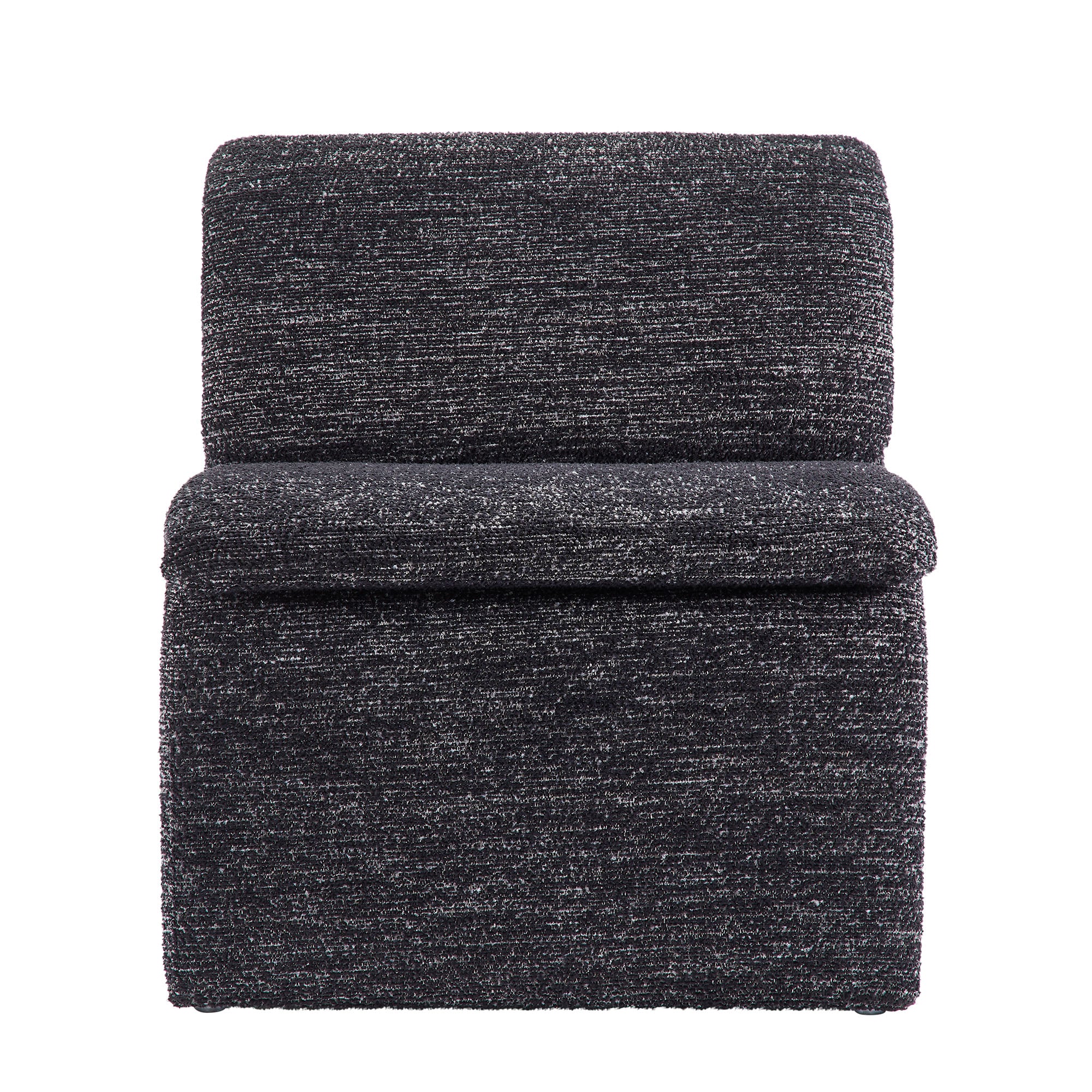 Lume Boucle Upholstered Armless Accent Chair