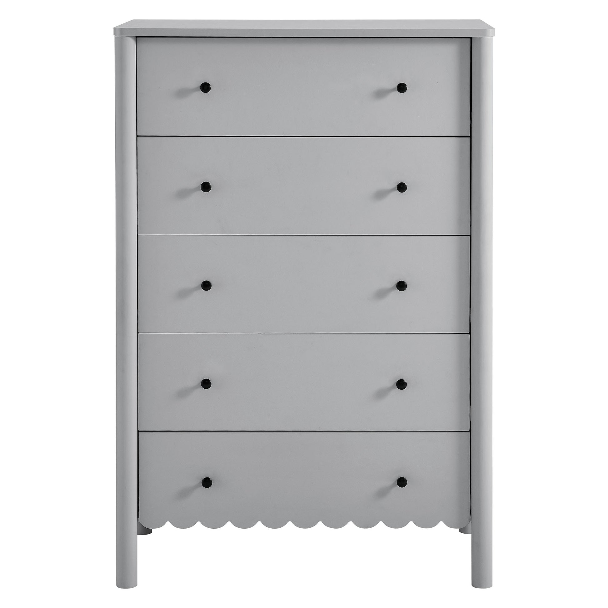 Emmeline Scalloped 5-Drawer Chest