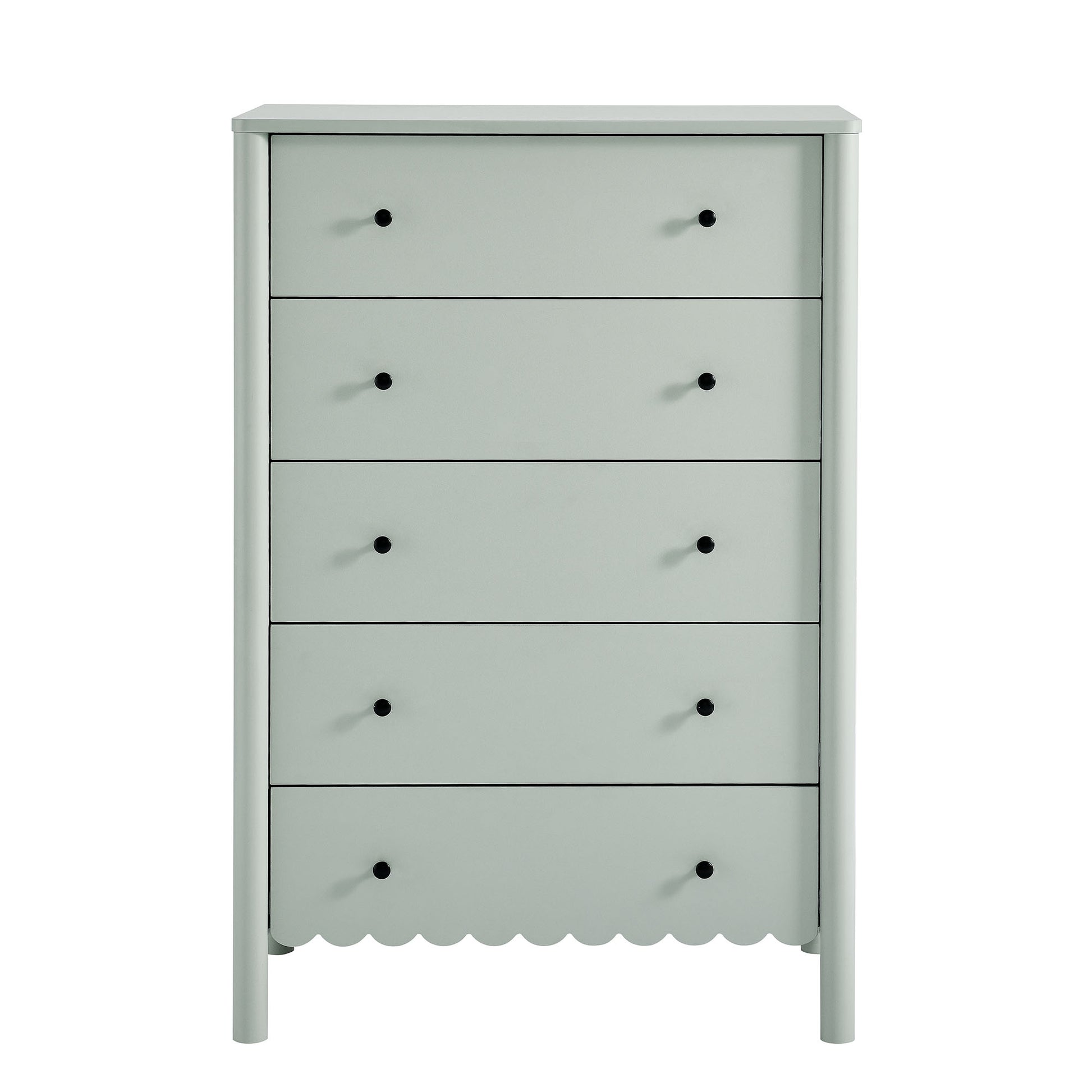 Emmeline Scalloped 5-Drawer Chest