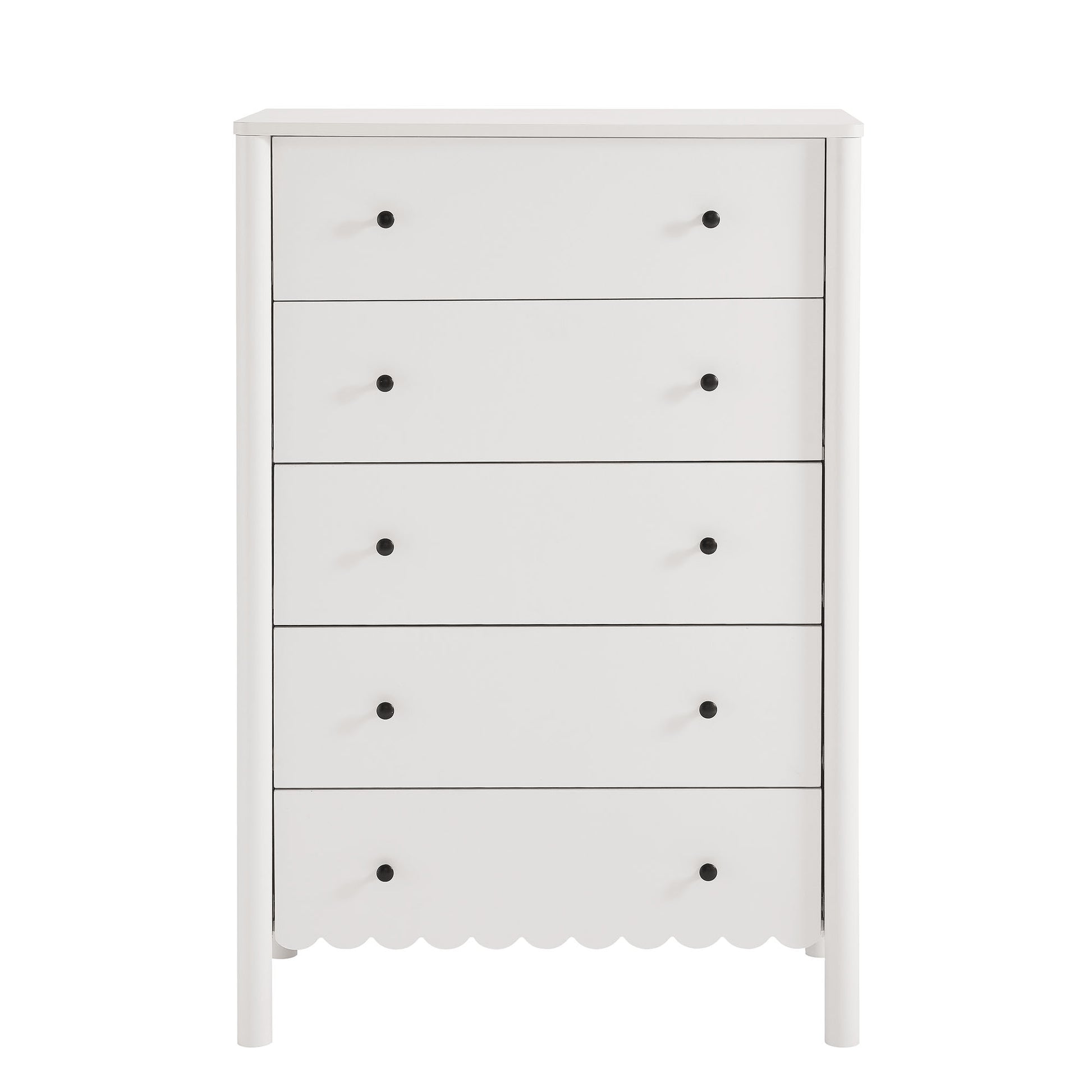 Emmeline Scalloped 5-Drawer Chest