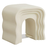 Jorin Squiggle Side Table - Ivory