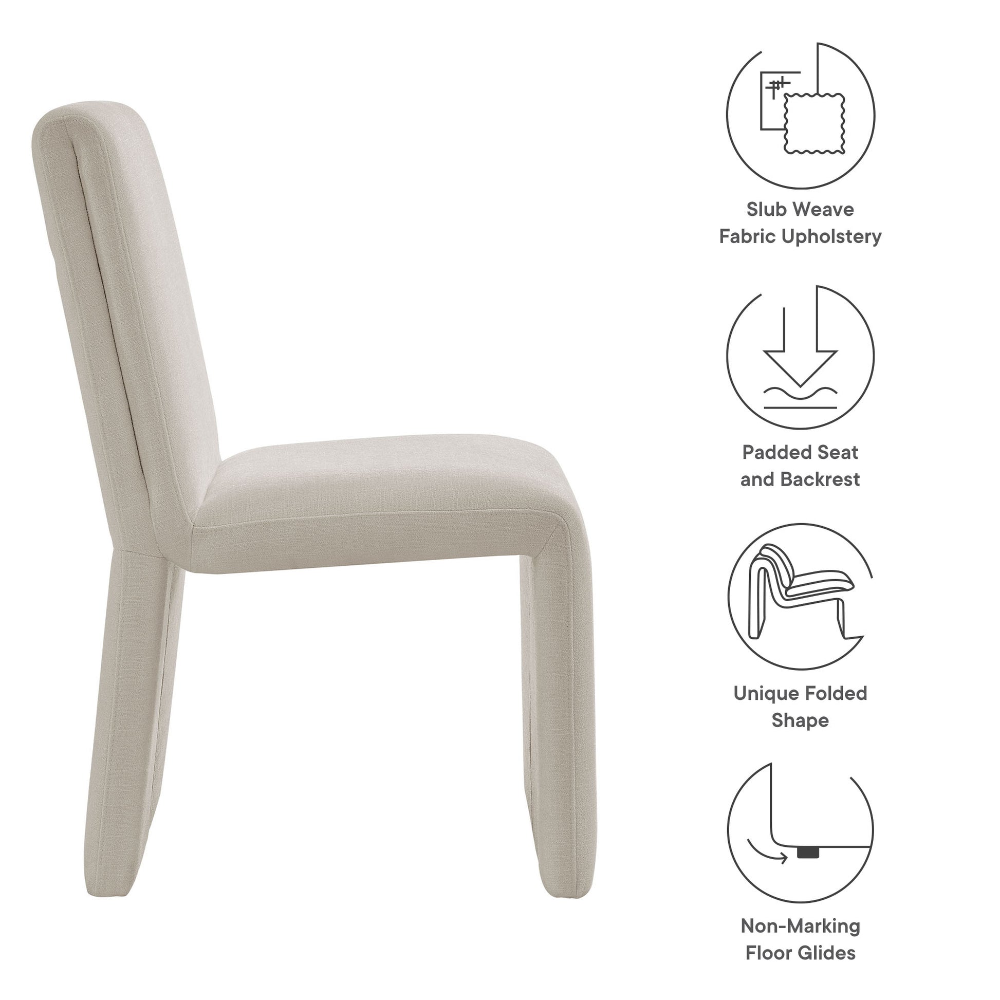 Emory Fabric Upholstered Dining Side Chair