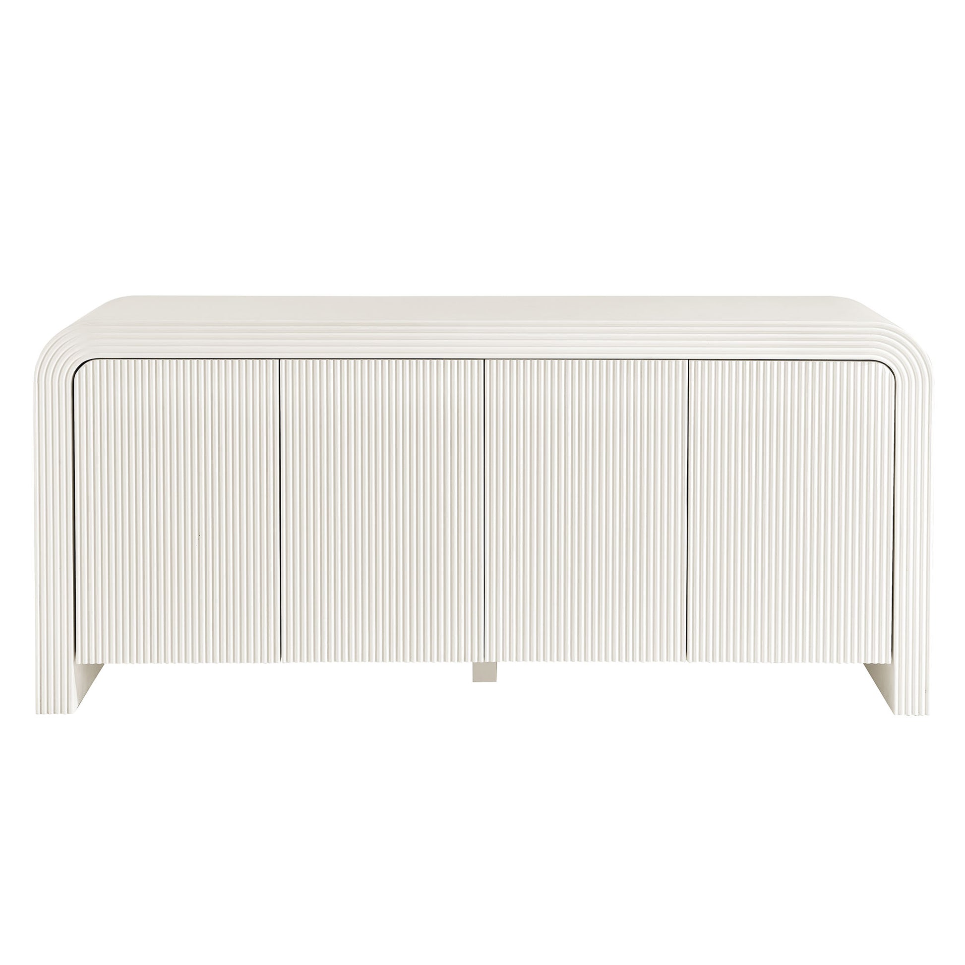 Waterflute 70" Fluted Sideboard Cabinet