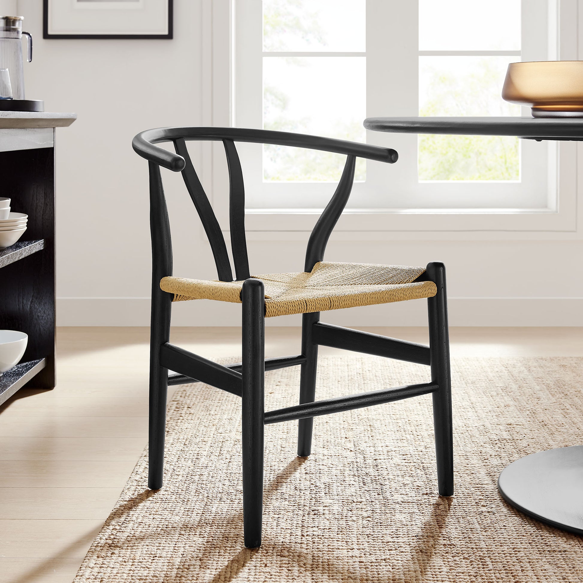 Amish 29" Wood Dining Chair - White