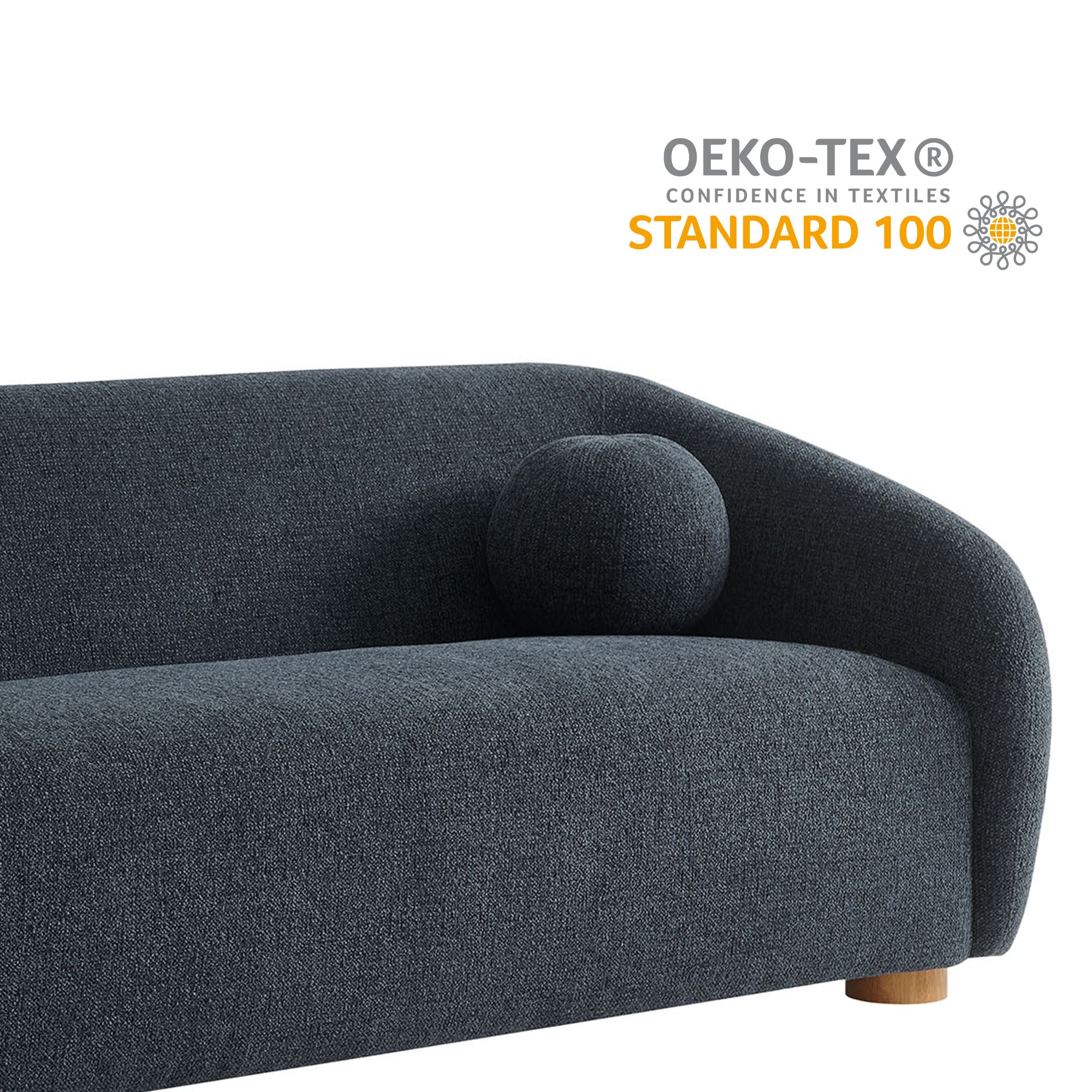Holland 85" Chenille Fabric Sofa