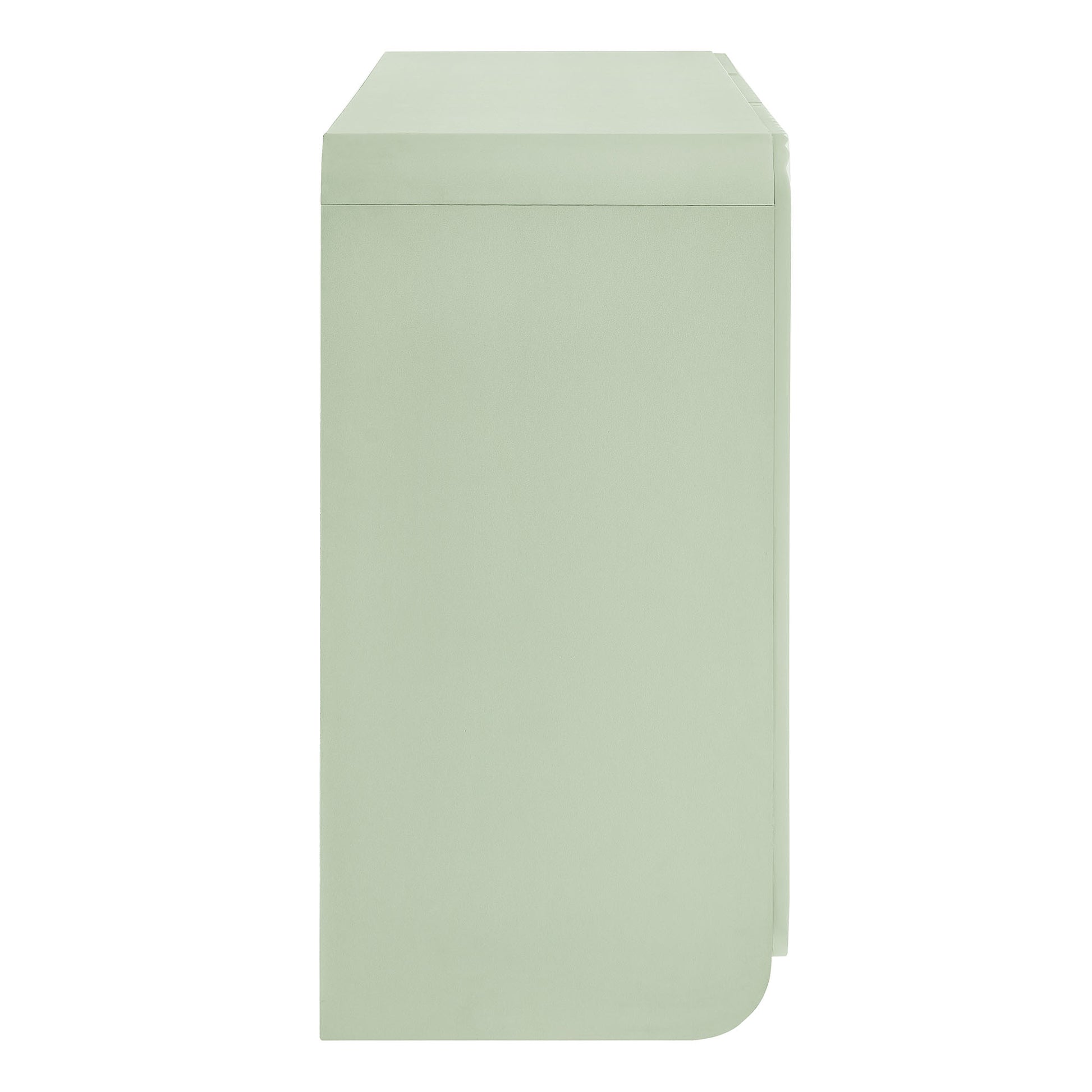 Dahlia Fluted and Scalloped Sideboard Storage Cabinet