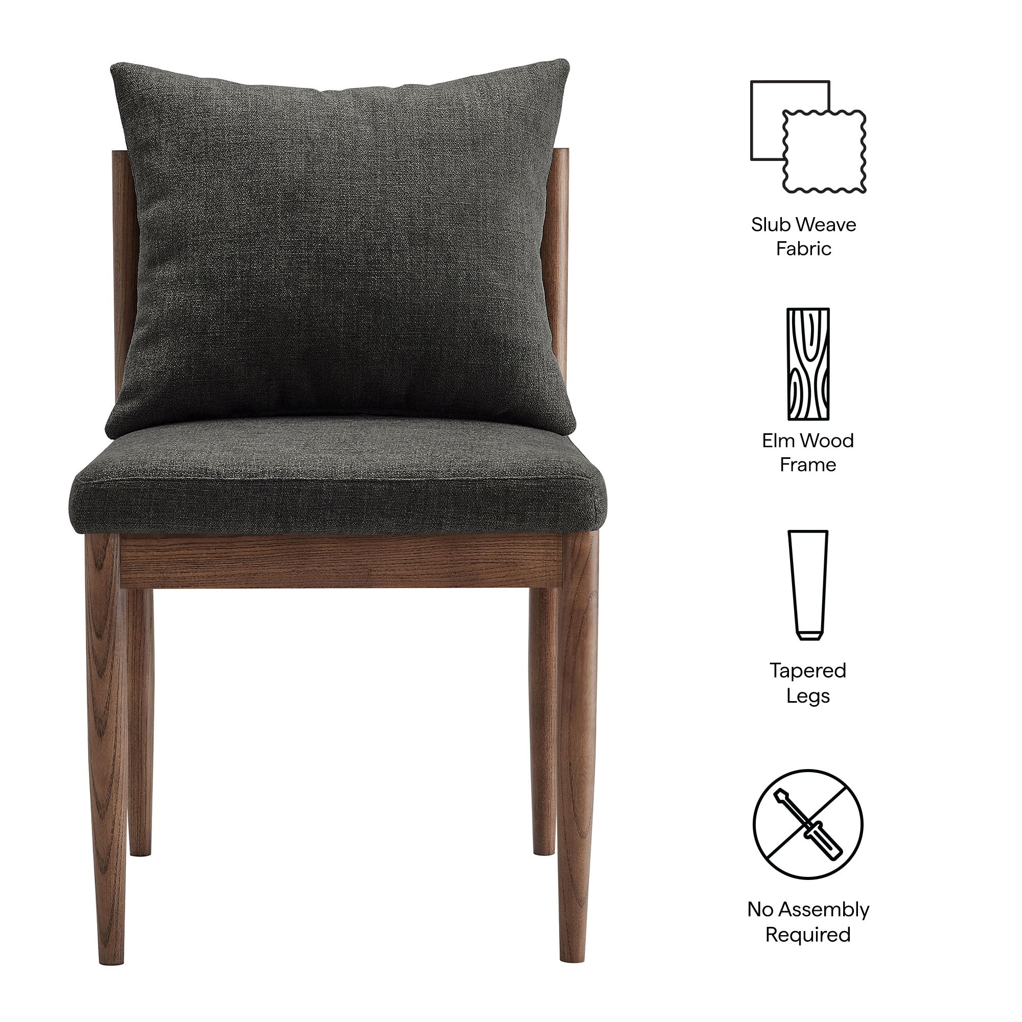 Remington Wood Dining Side Chair - Salt