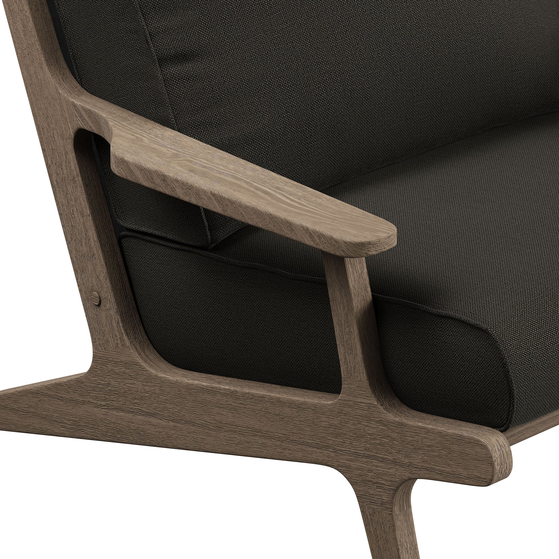Saratoga Outdoor Teak Wood Armchair