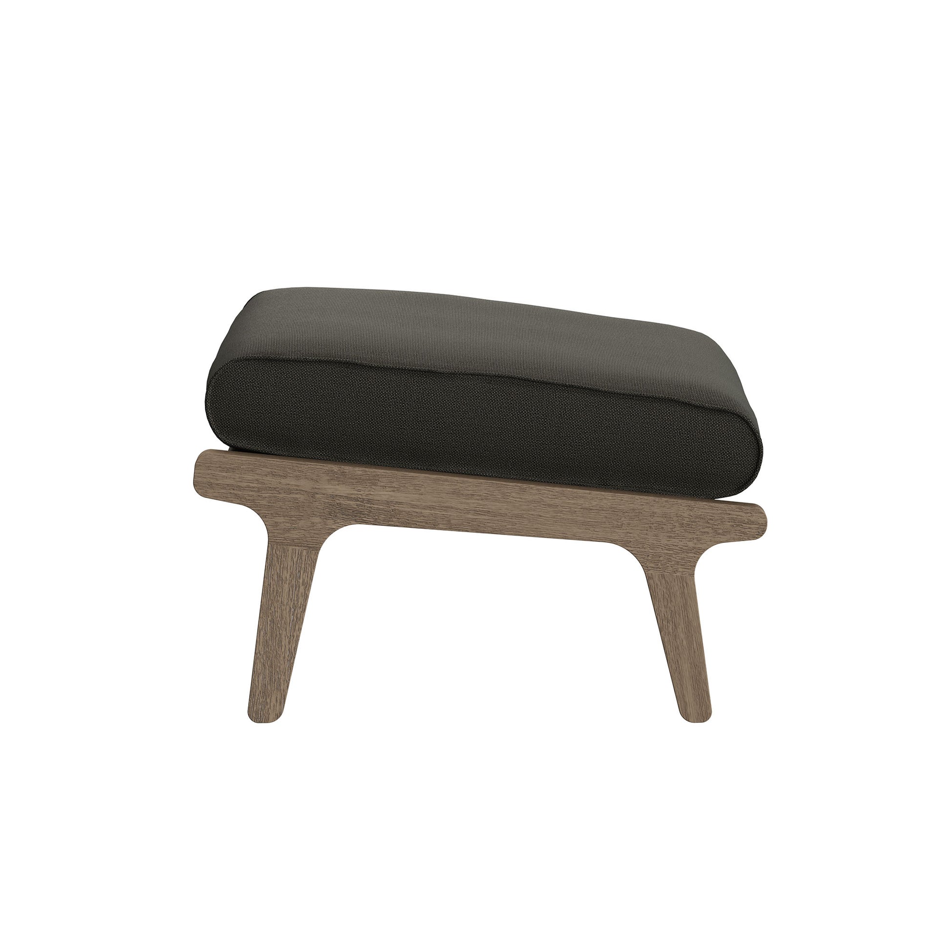 Saratoga Outdoor Teak Wood Chair and Ottoman Set