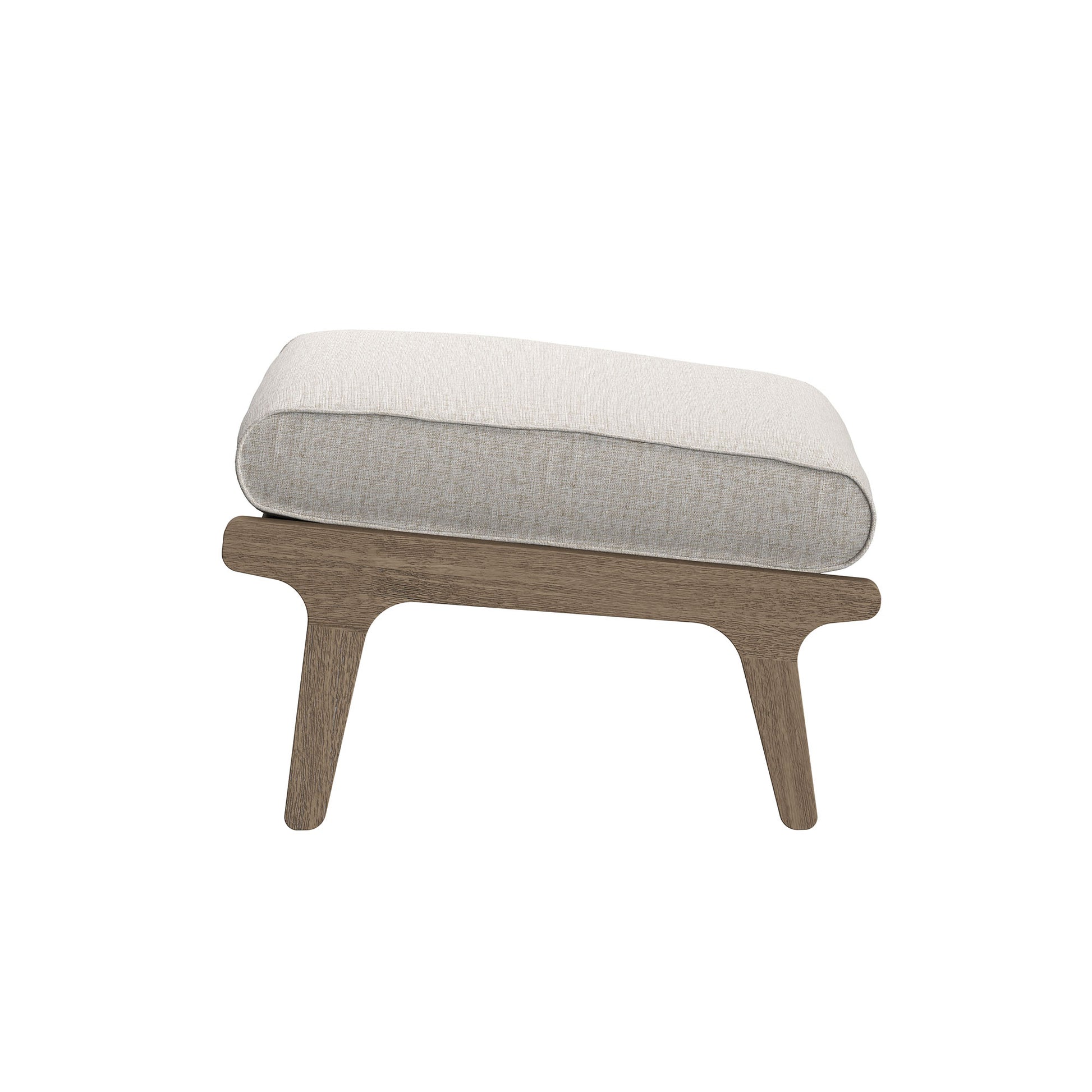 Saratoga Outdoor Teak Ottoman