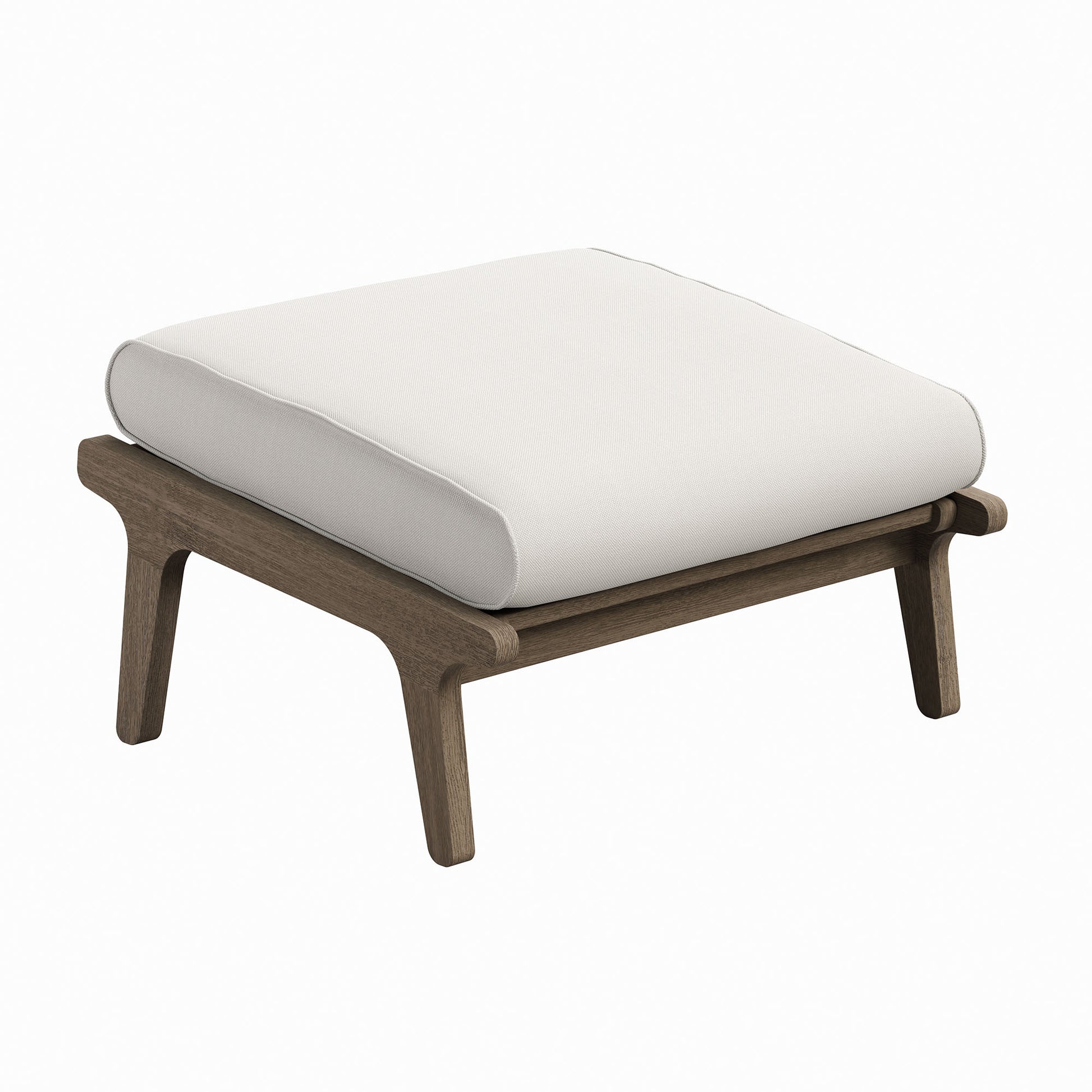 Saratoga Outdoor Teak Ottoman