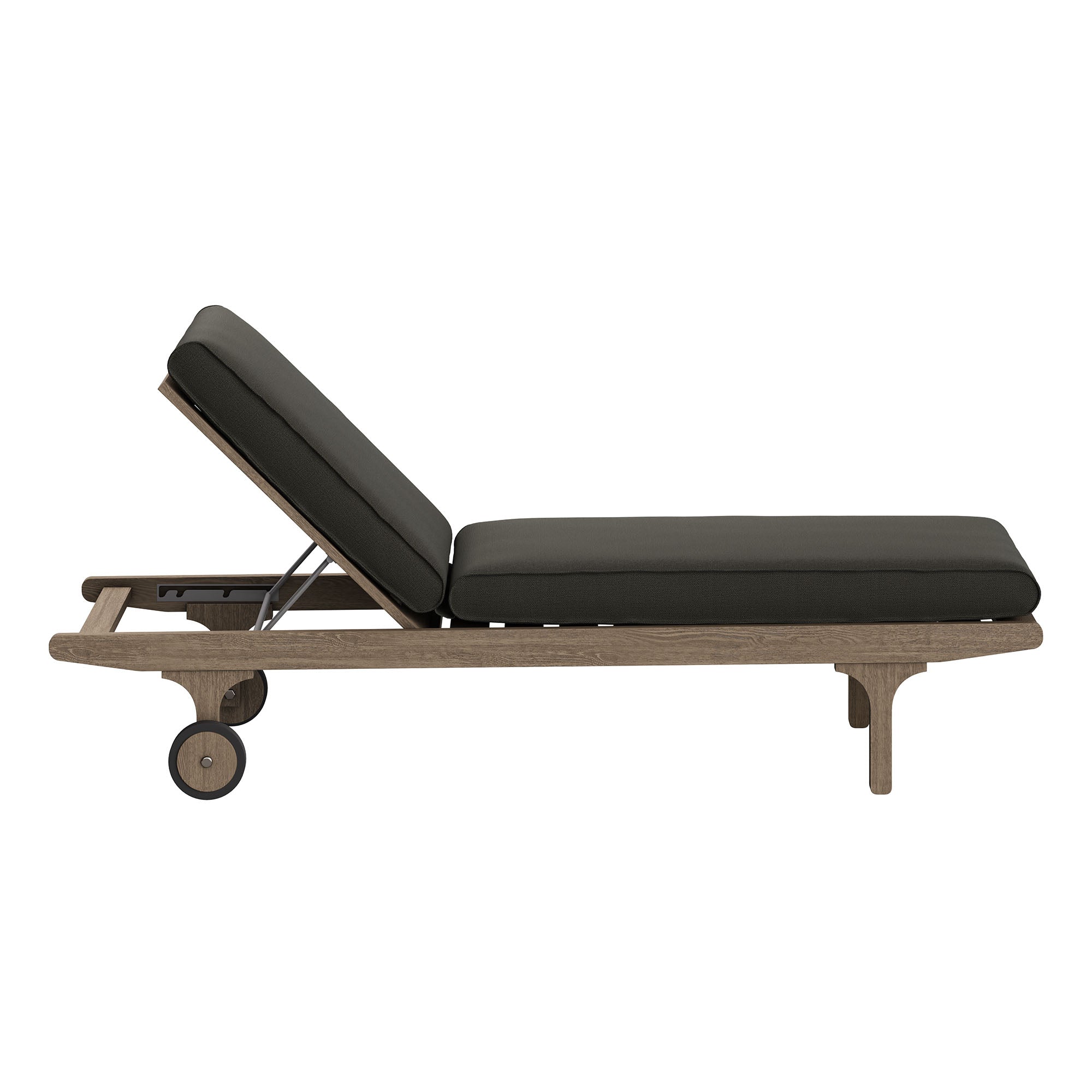 Saratoga Outdoor Teak Chaise Lounge Chair