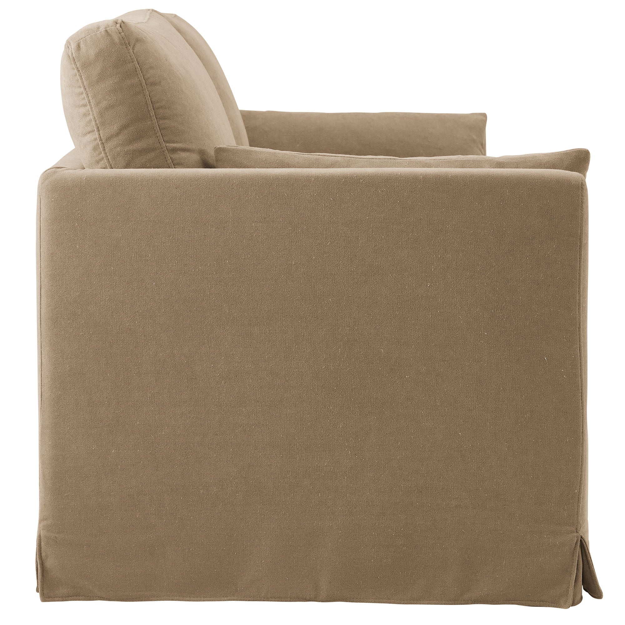 Wellfleet 85" Slipcovered Fabric Sofa - Sage